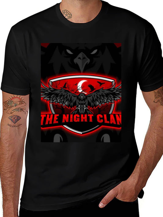 Night Clan Raven Graphic T-Shirt