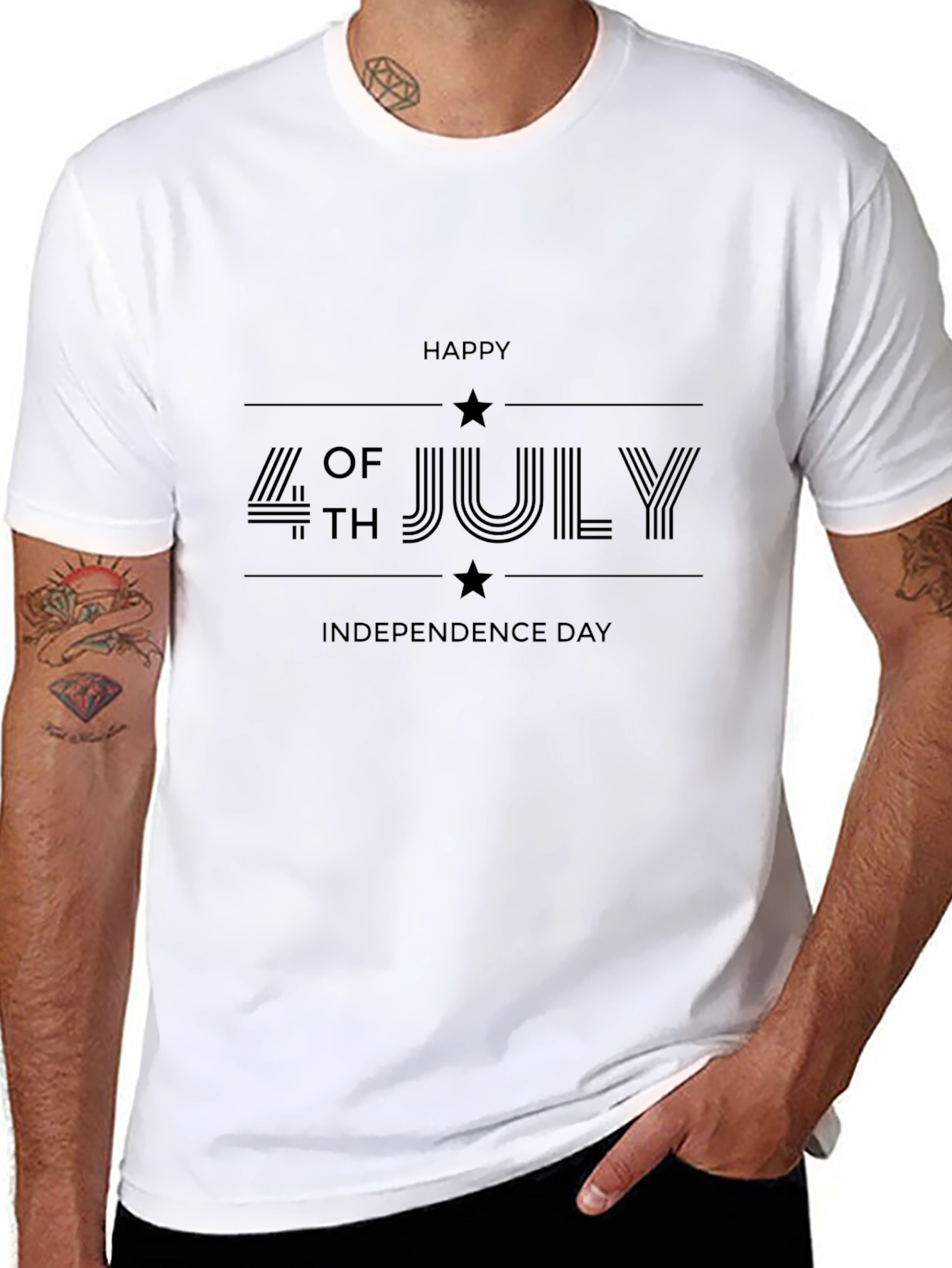 Happy 4th of July Independence Day Tee