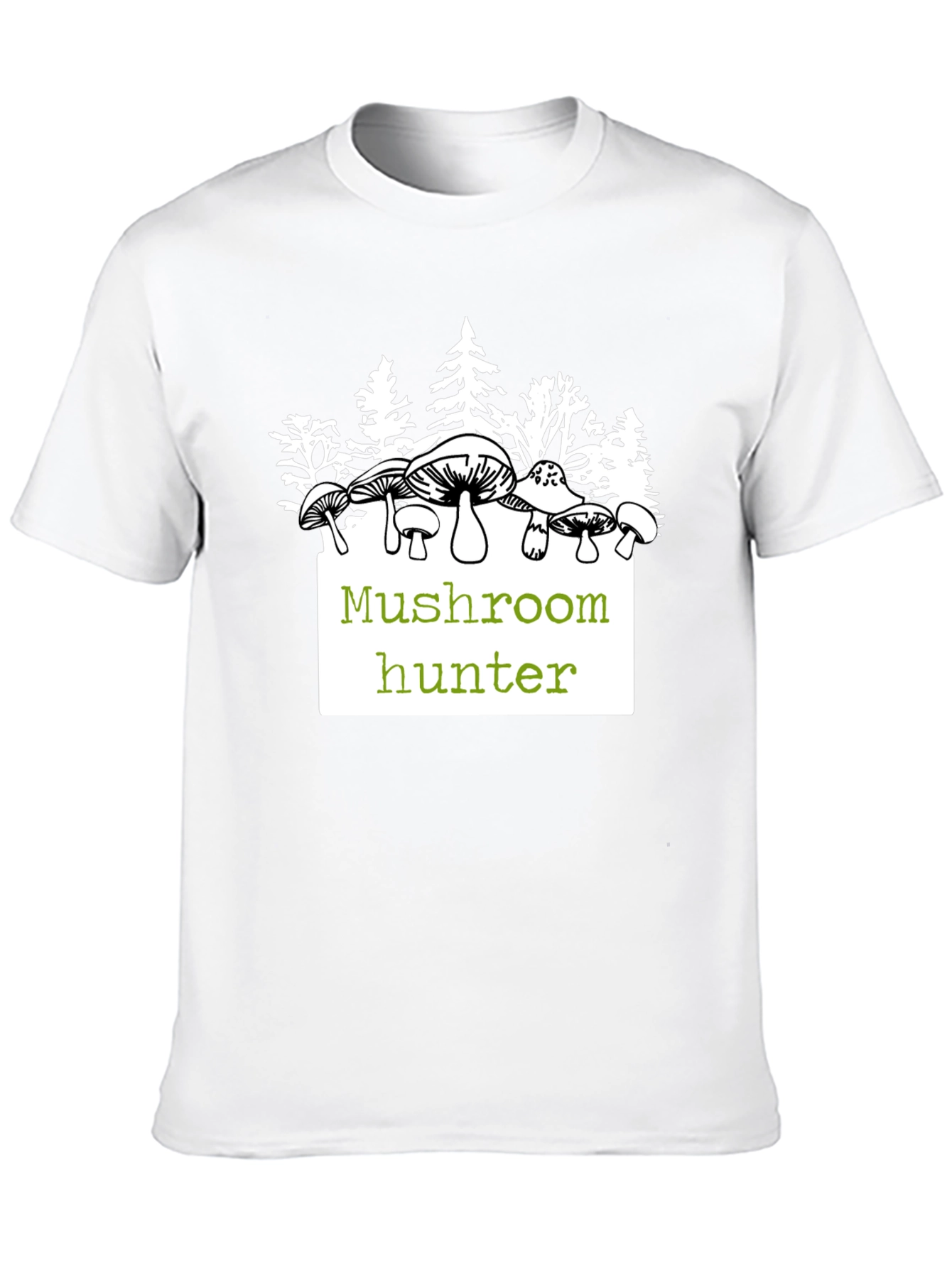 Mushroom Hunter T-Shirt - Nature Lover Tee