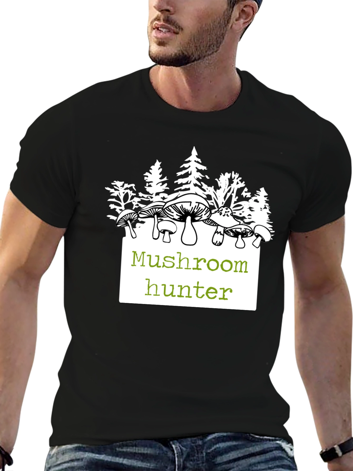 Mushroom Hunter T-Shirt - Nature Lover Tee