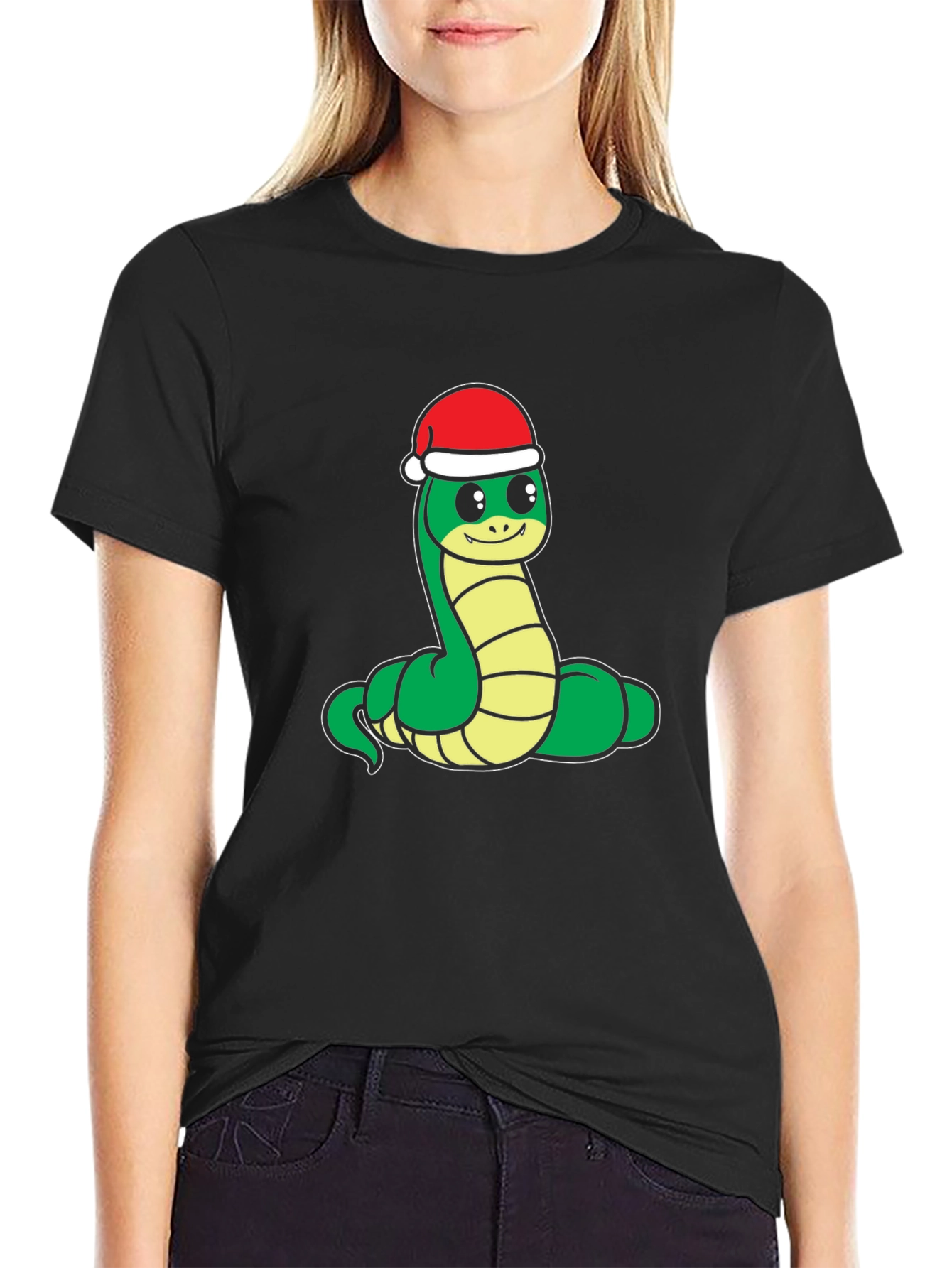 Festive Snake Tee - Holiday Cheer