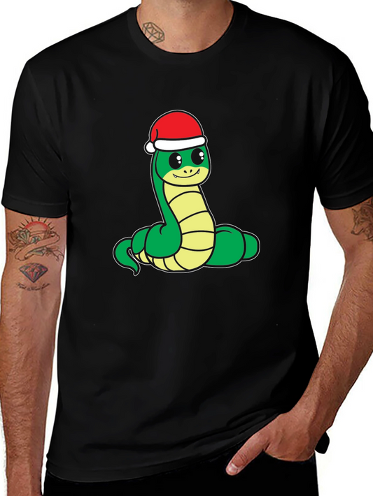 Festive Snake Tee - Holiday Cheer