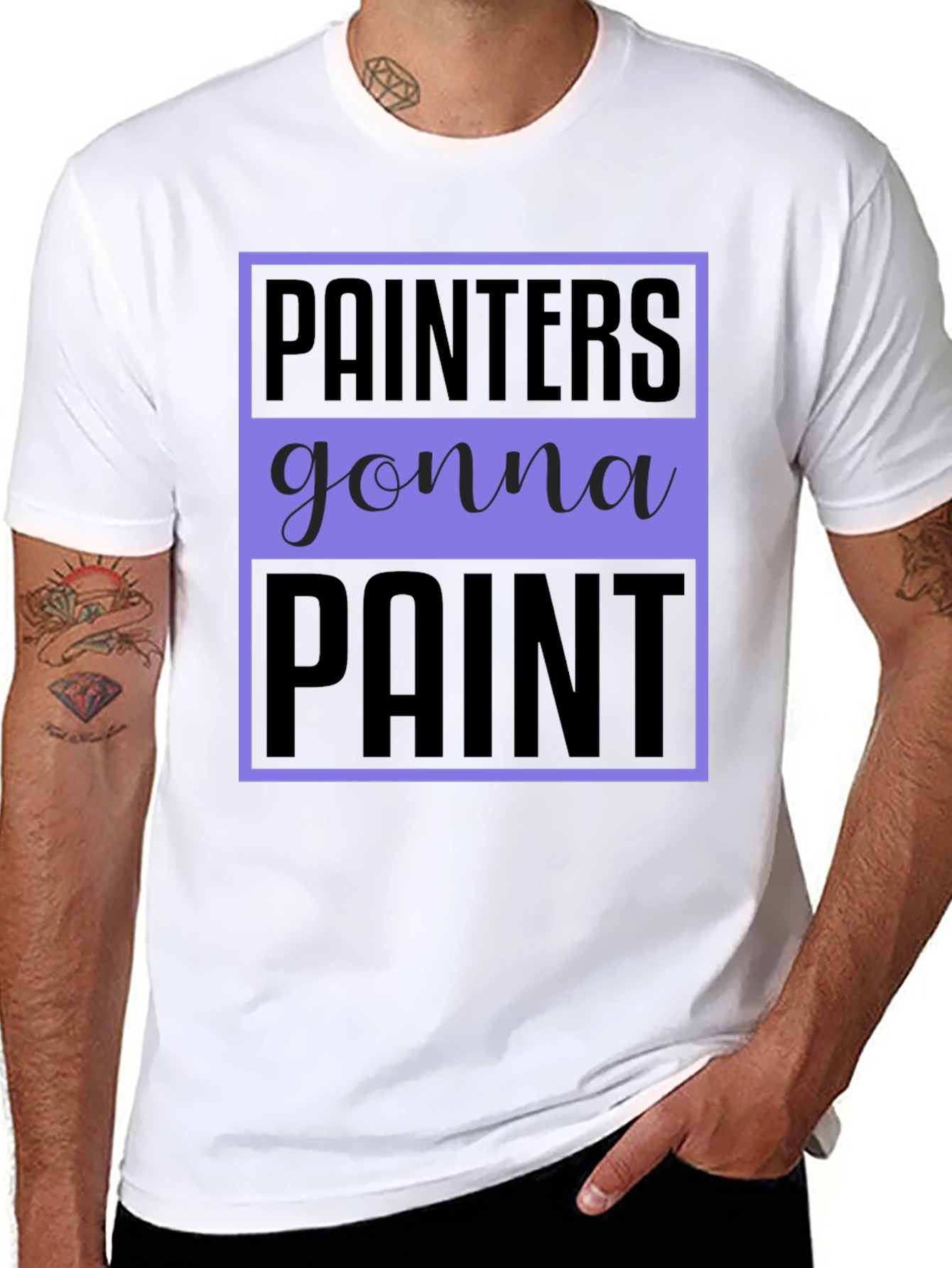 Painters Gonna Paint Graphic Tee