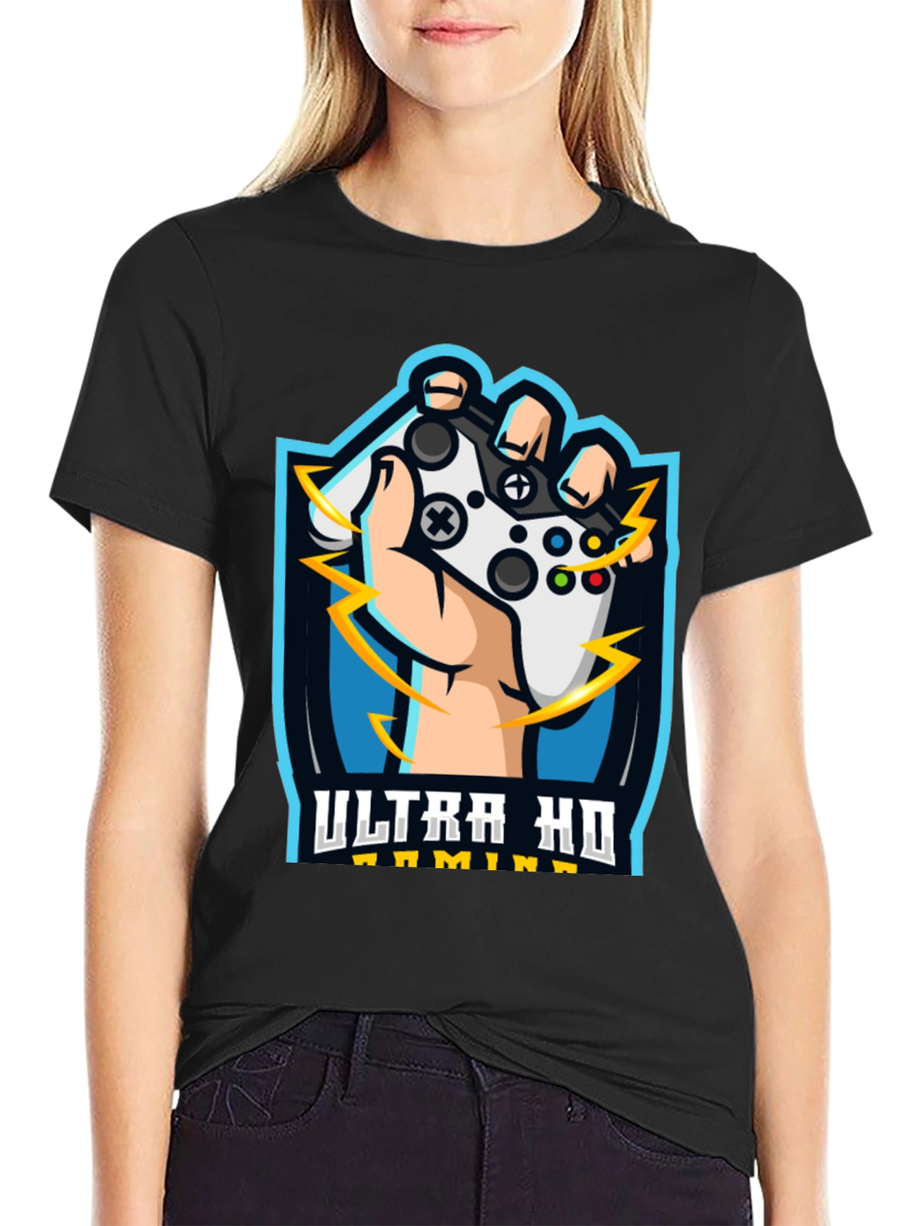 Ultra HD Gaming T-Shirt - Controller Design