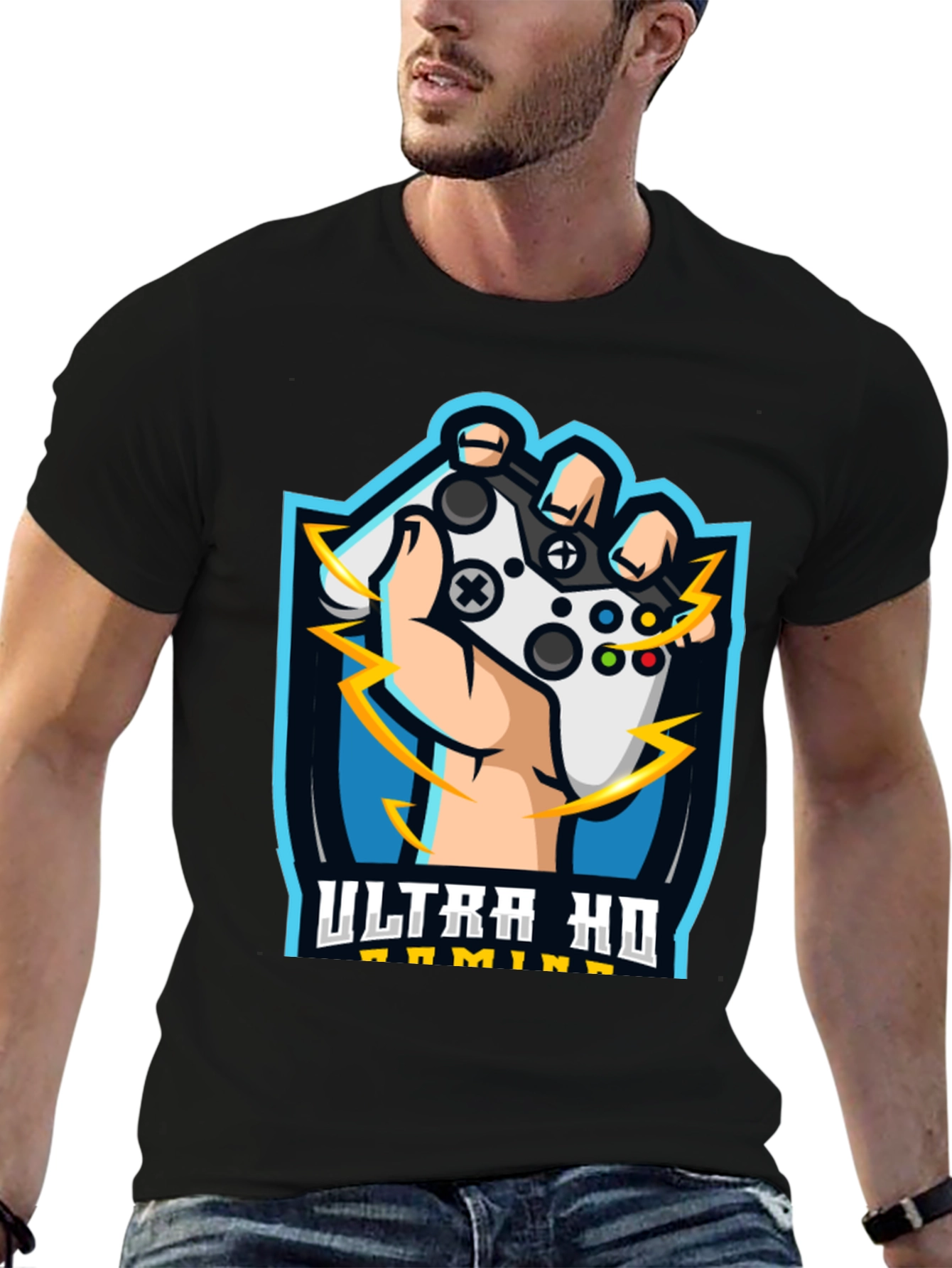 Ultra HD Gaming T-Shirt - Controller Design