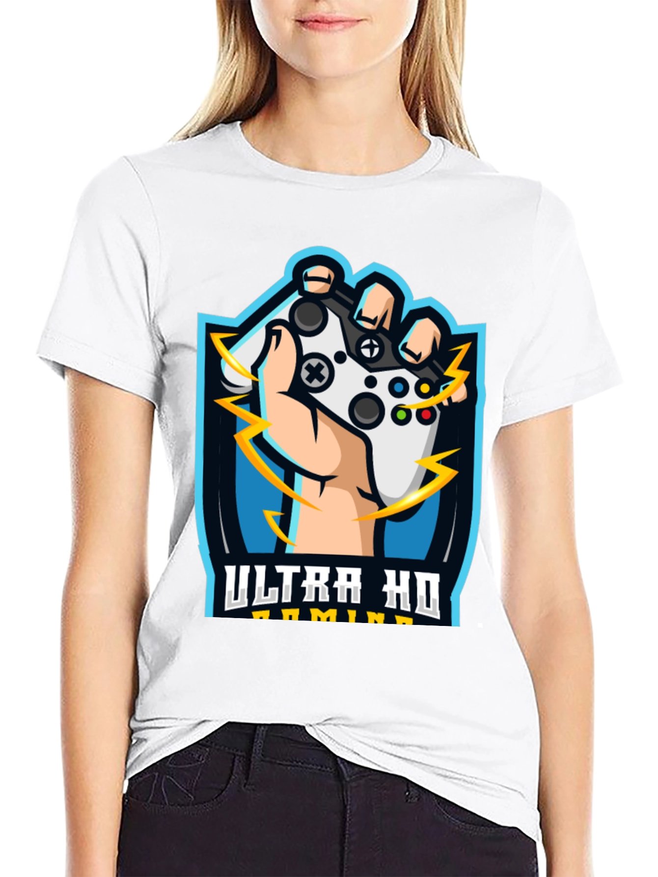 Ultra HD Gaming T-Shirt - Controller Design