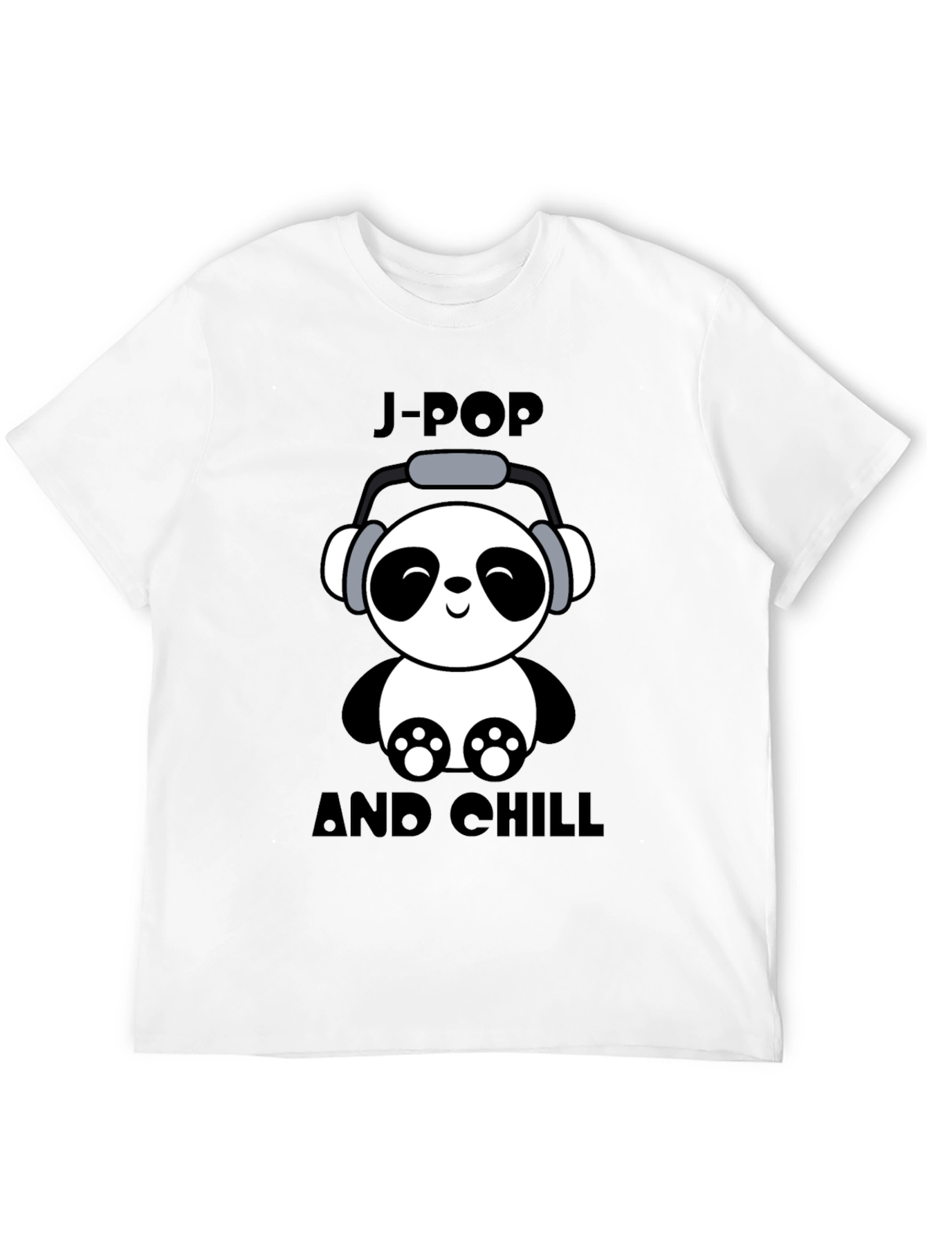 J-Pop and Chill Panda T-Shirt