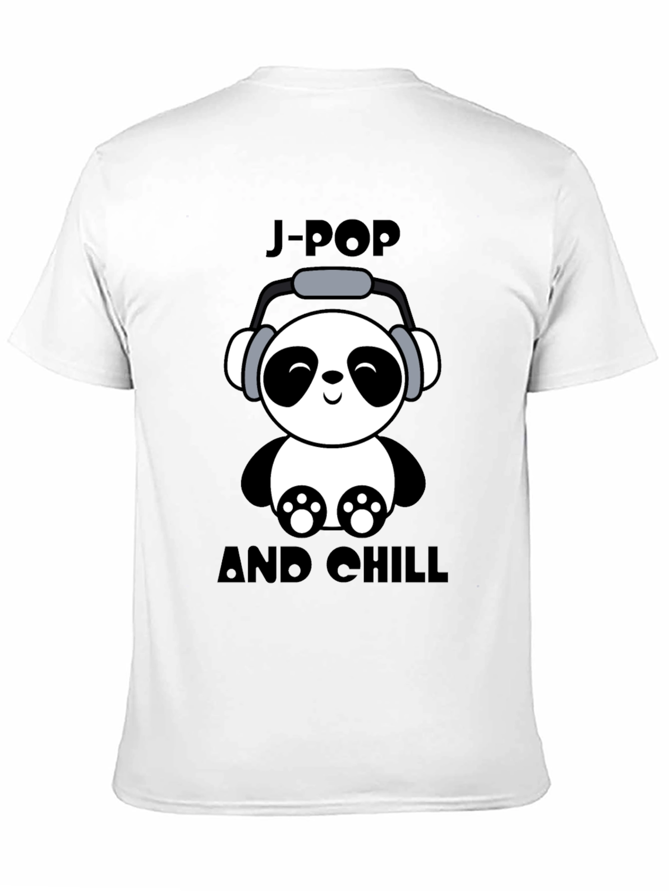J-Pop and Chill Panda T-Shirt