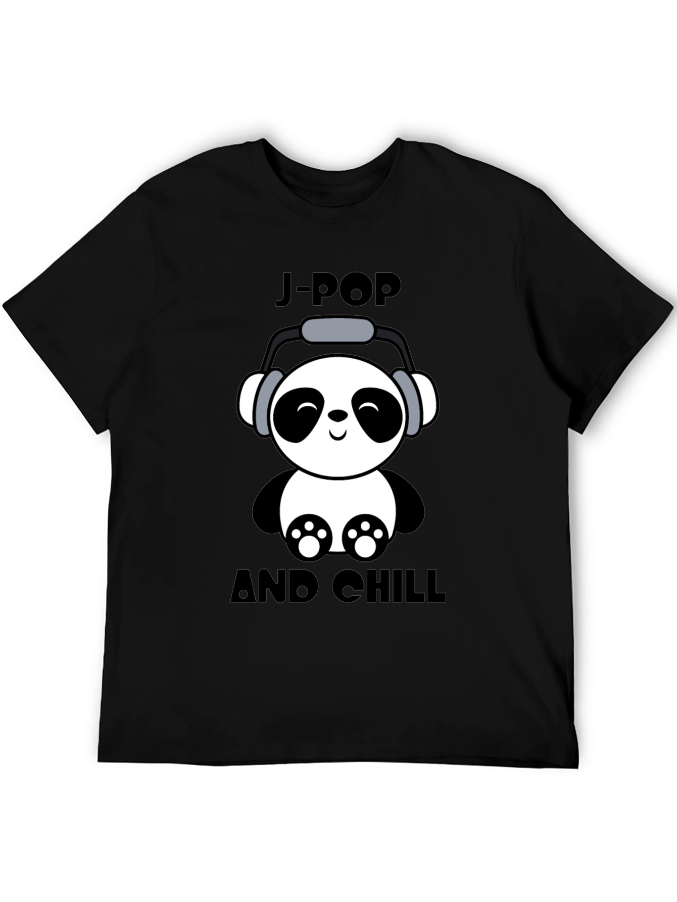 J-Pop and Chill Panda T-Shirt