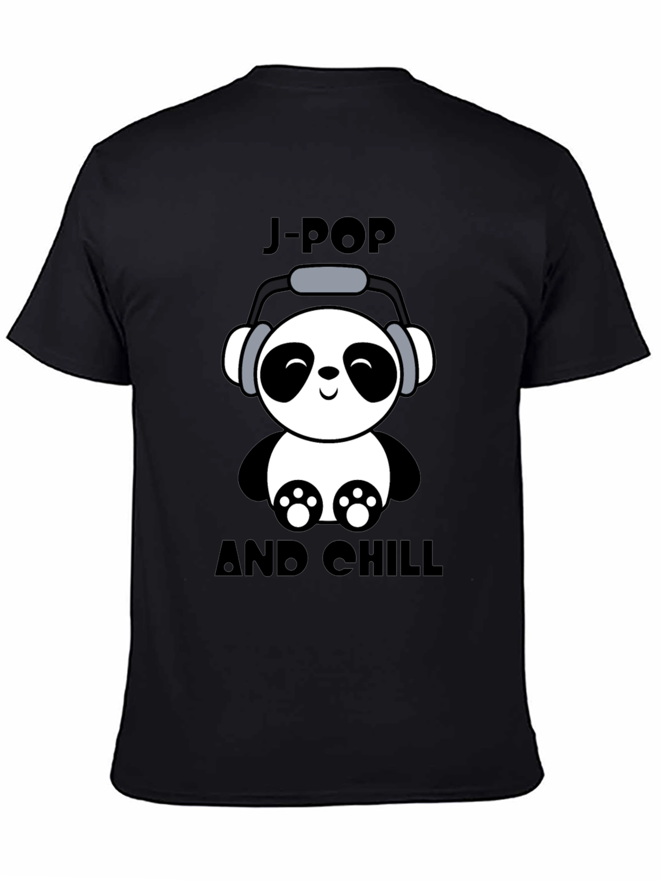 J-Pop and Chill Panda T-Shirt