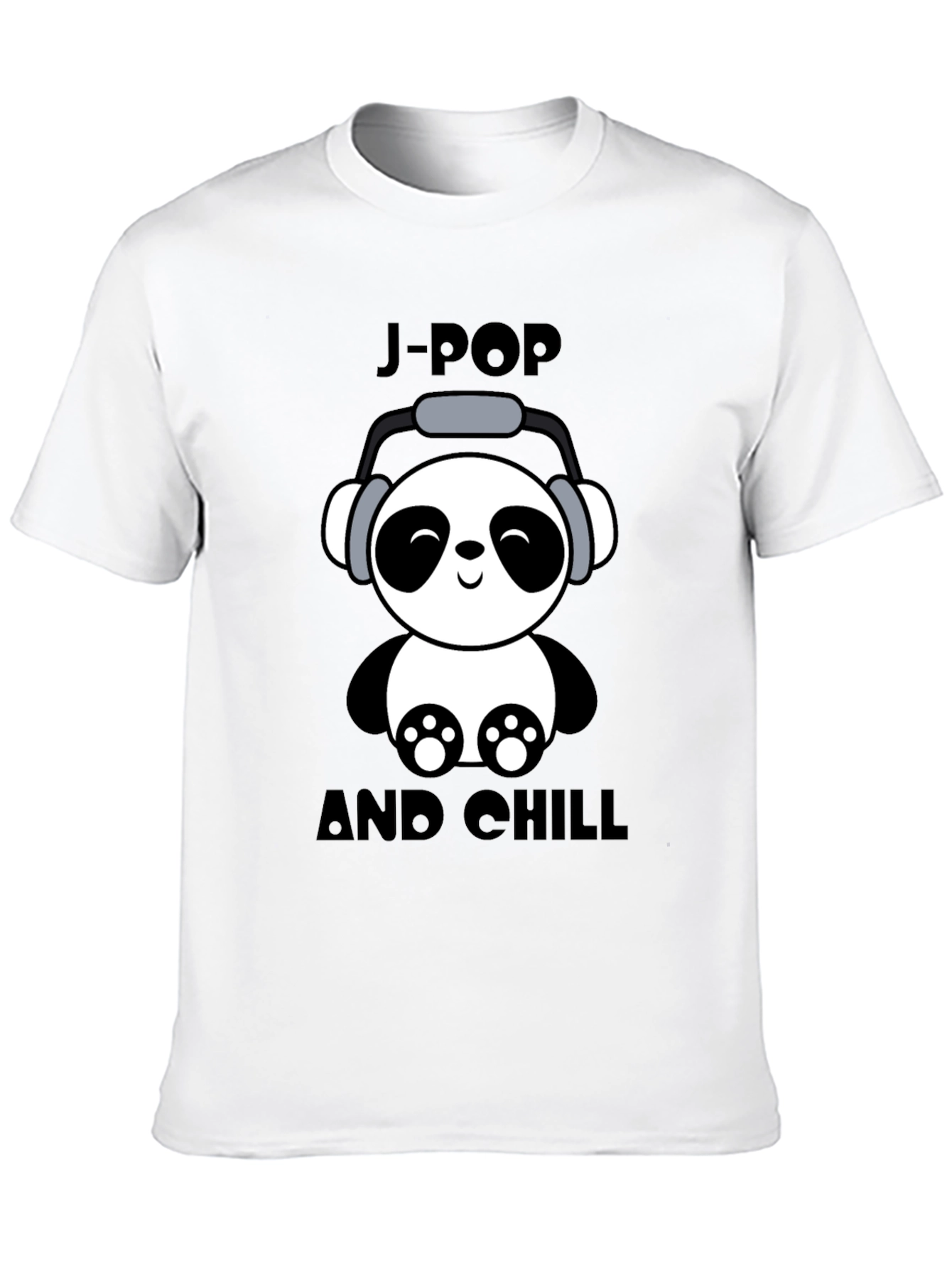 J-Pop and Chill Panda T-Shirt