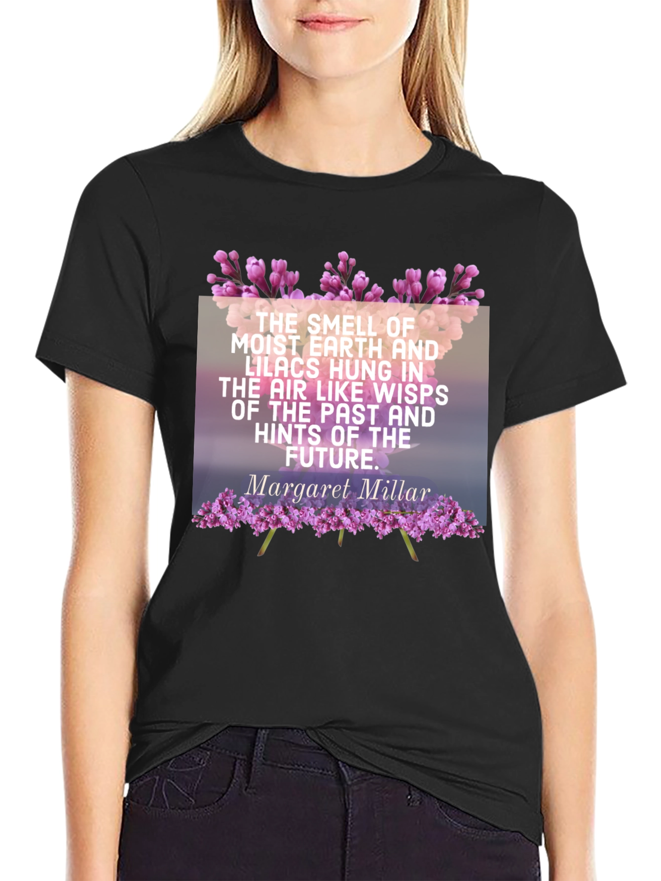 Lilac & Earth Quote T-Shirt