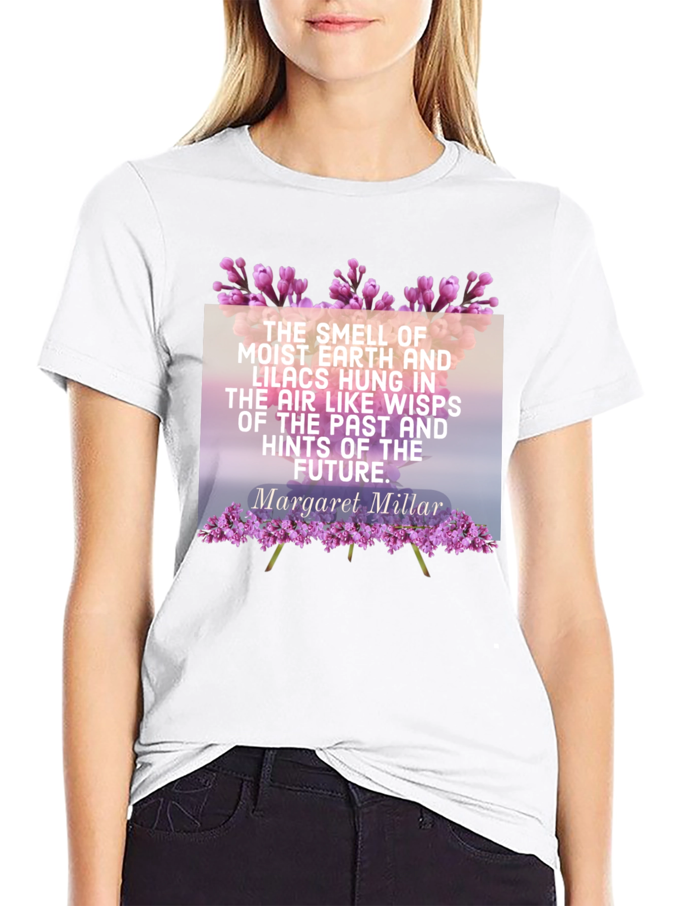 Lilac & Earth Quote T-Shirt