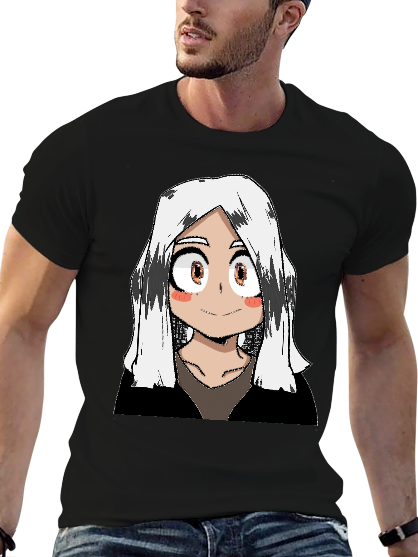 Eri My Hero Academia Black T-Shirt Anime Manga