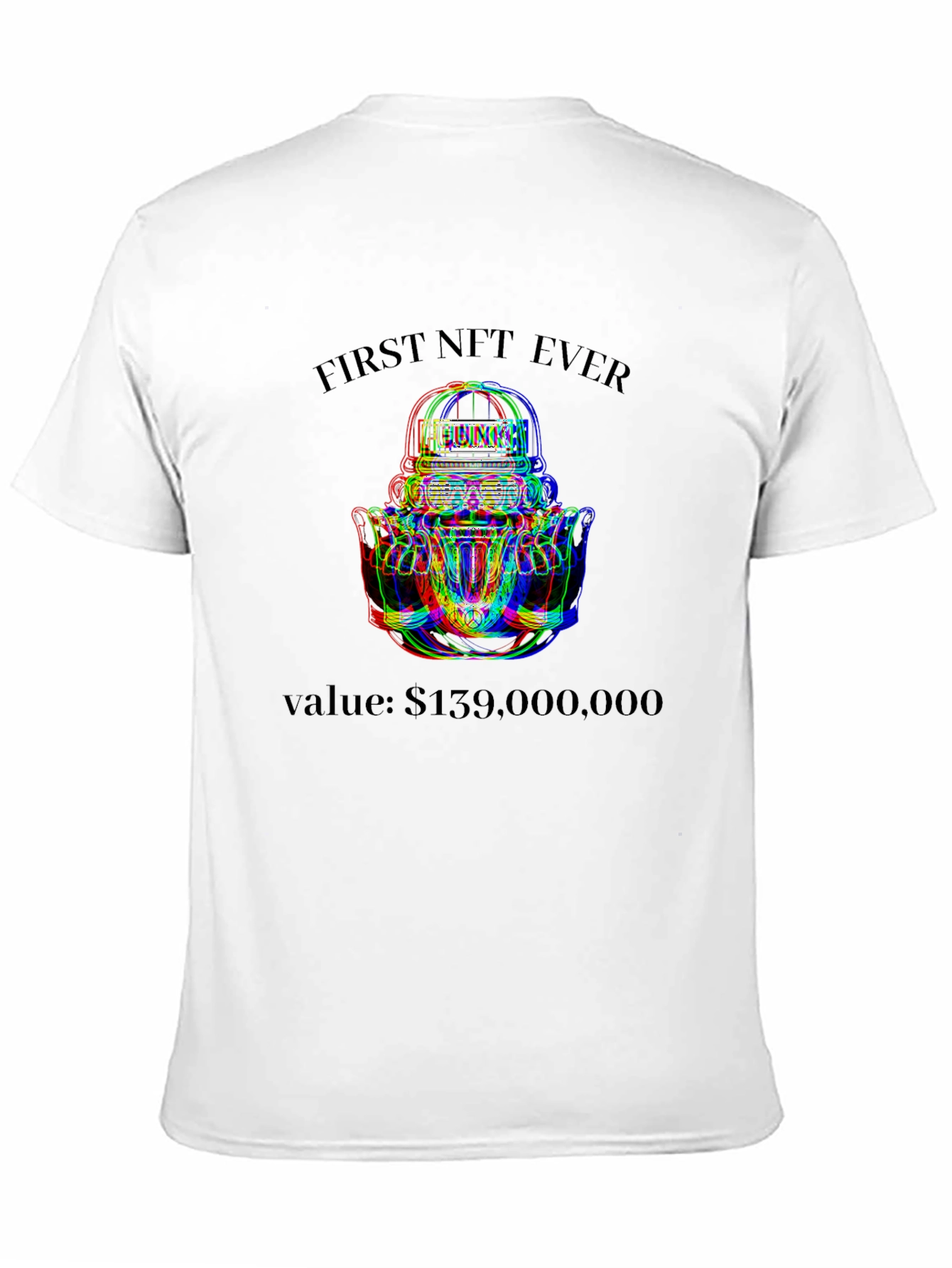 First NFT Ever Black T-Shirt