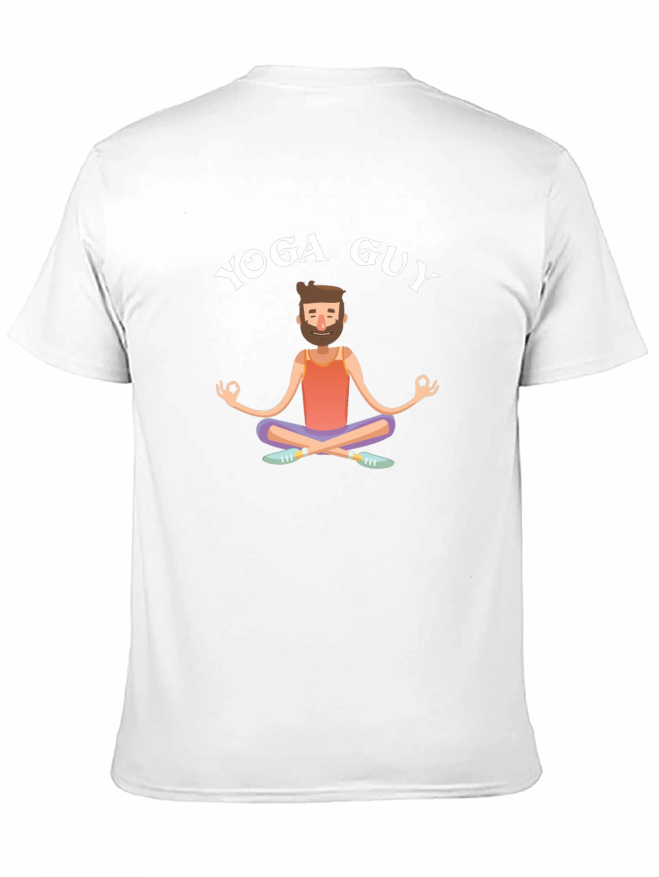 Yoga Guy Graphic T-Shirt - Relaxed Fit