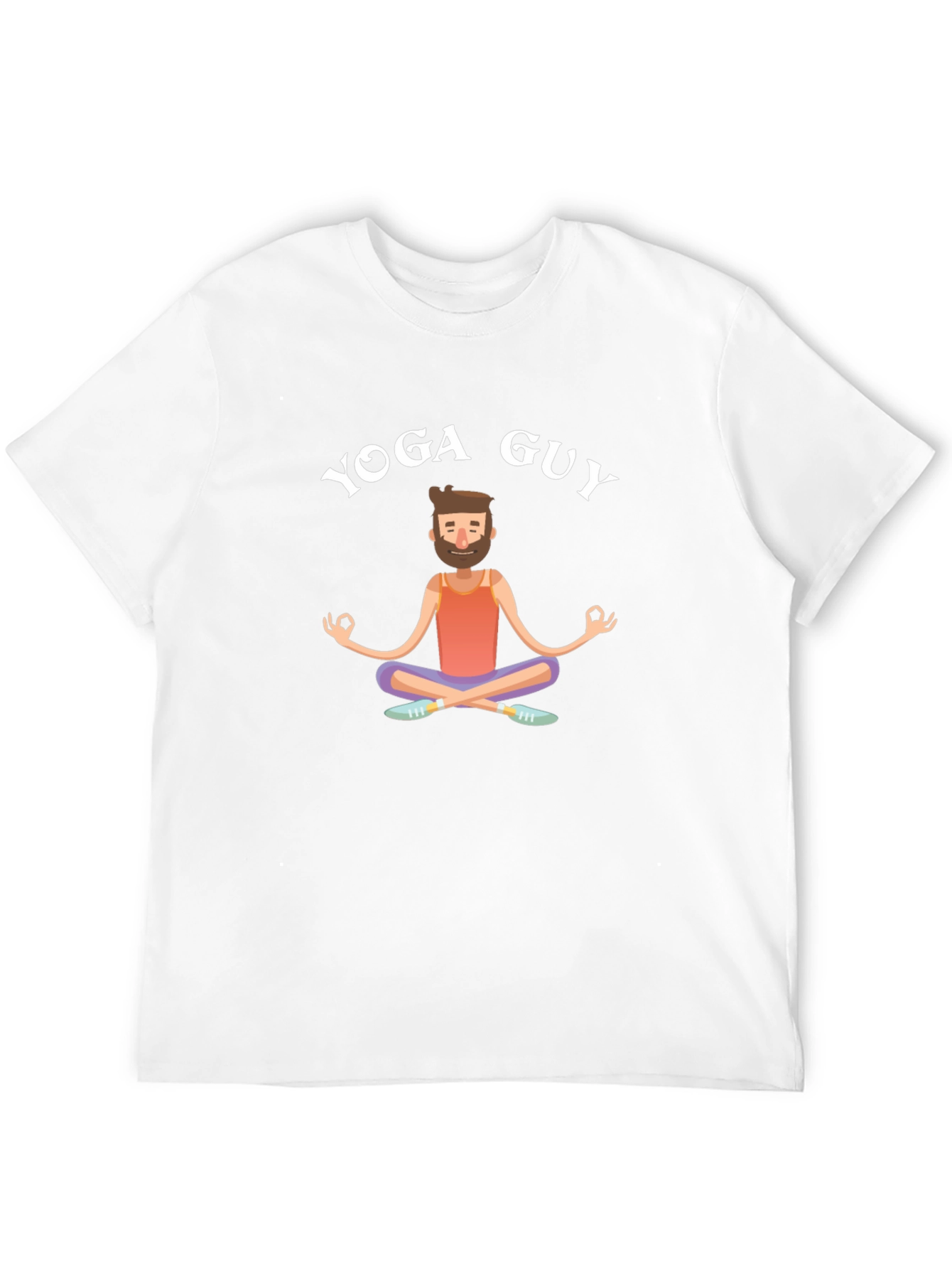 Yoga Guy Graphic T-Shirt - Relaxed Fit