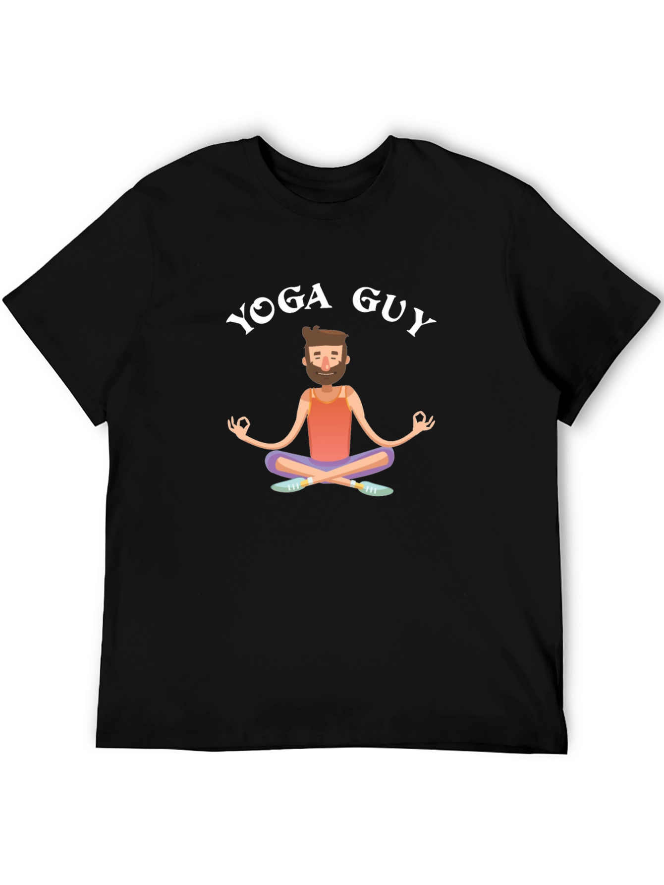Yoga Guy Graphic T-Shirt - Relaxed Fit