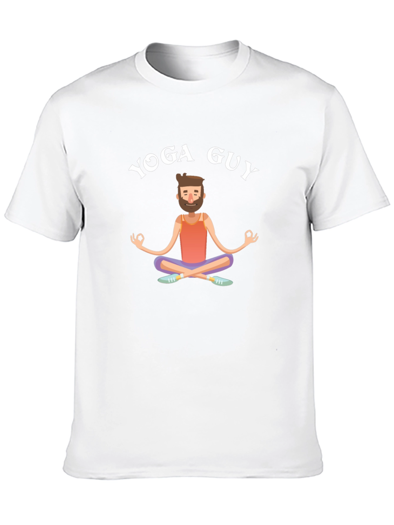 Yoga Guy Graphic T-Shirt - Relaxed Fit