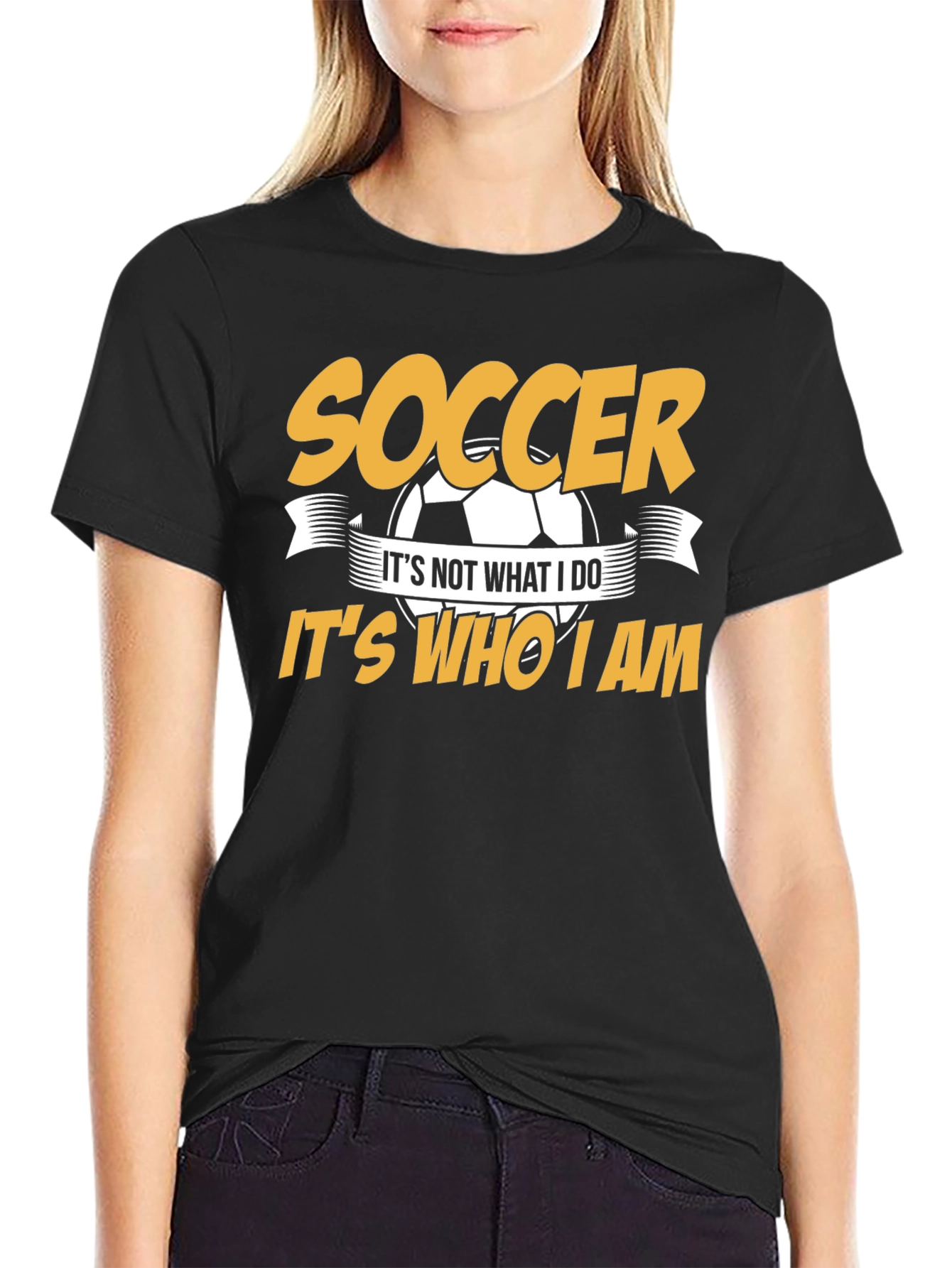Soccer Its Who I Am T-Shirt