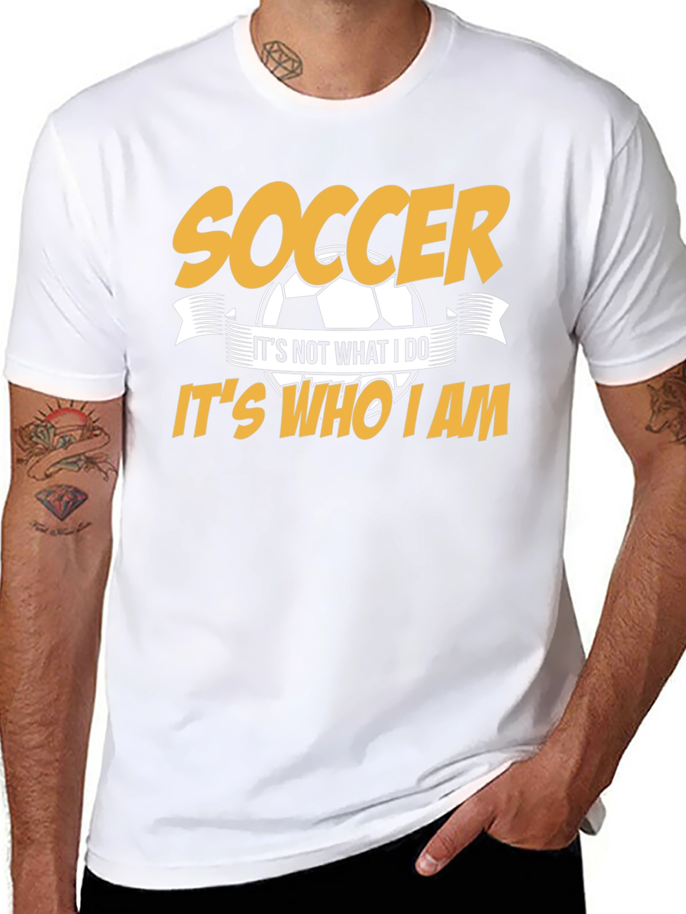 Soccer Its Who I Am T-Shirt