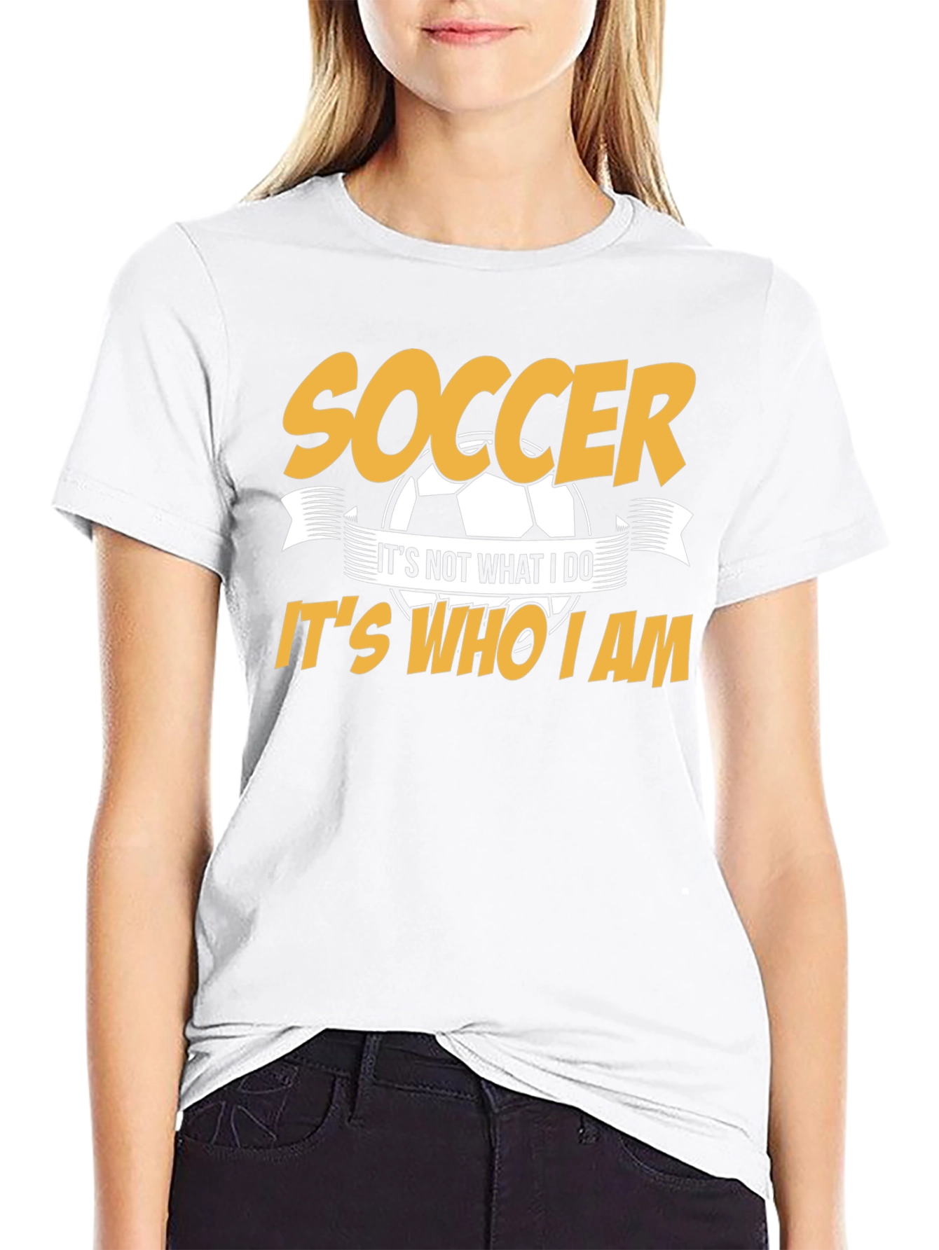 Soccer Its Who I Am T-Shirt