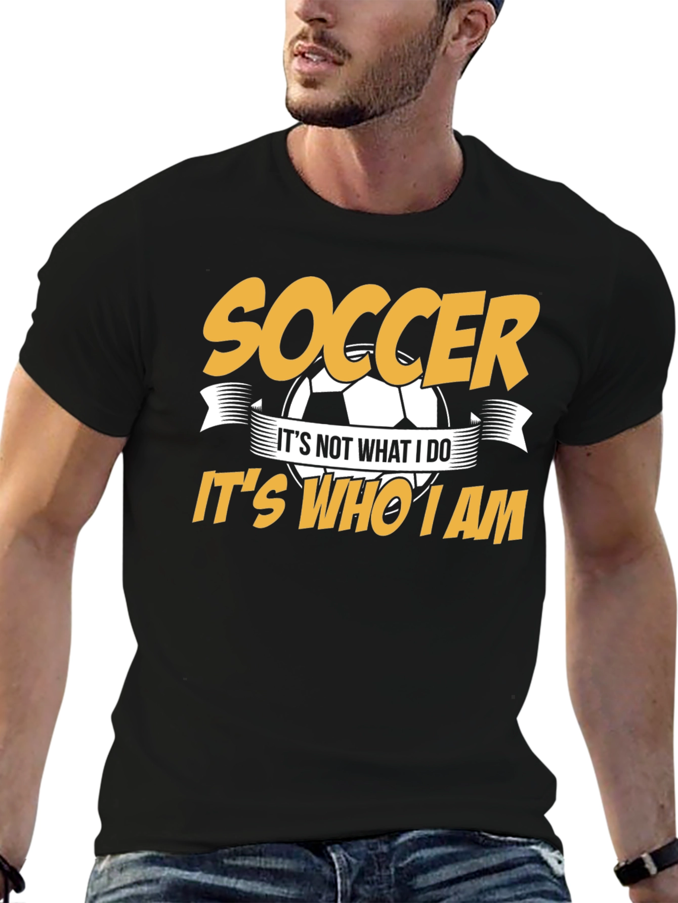Soccer Its Who I Am T-Shirt