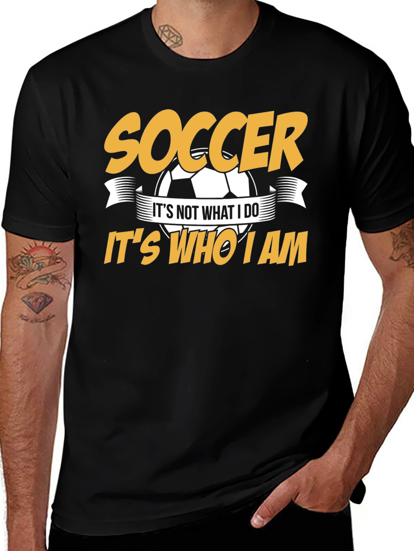 Soccer Its Who I Am T-Shirt