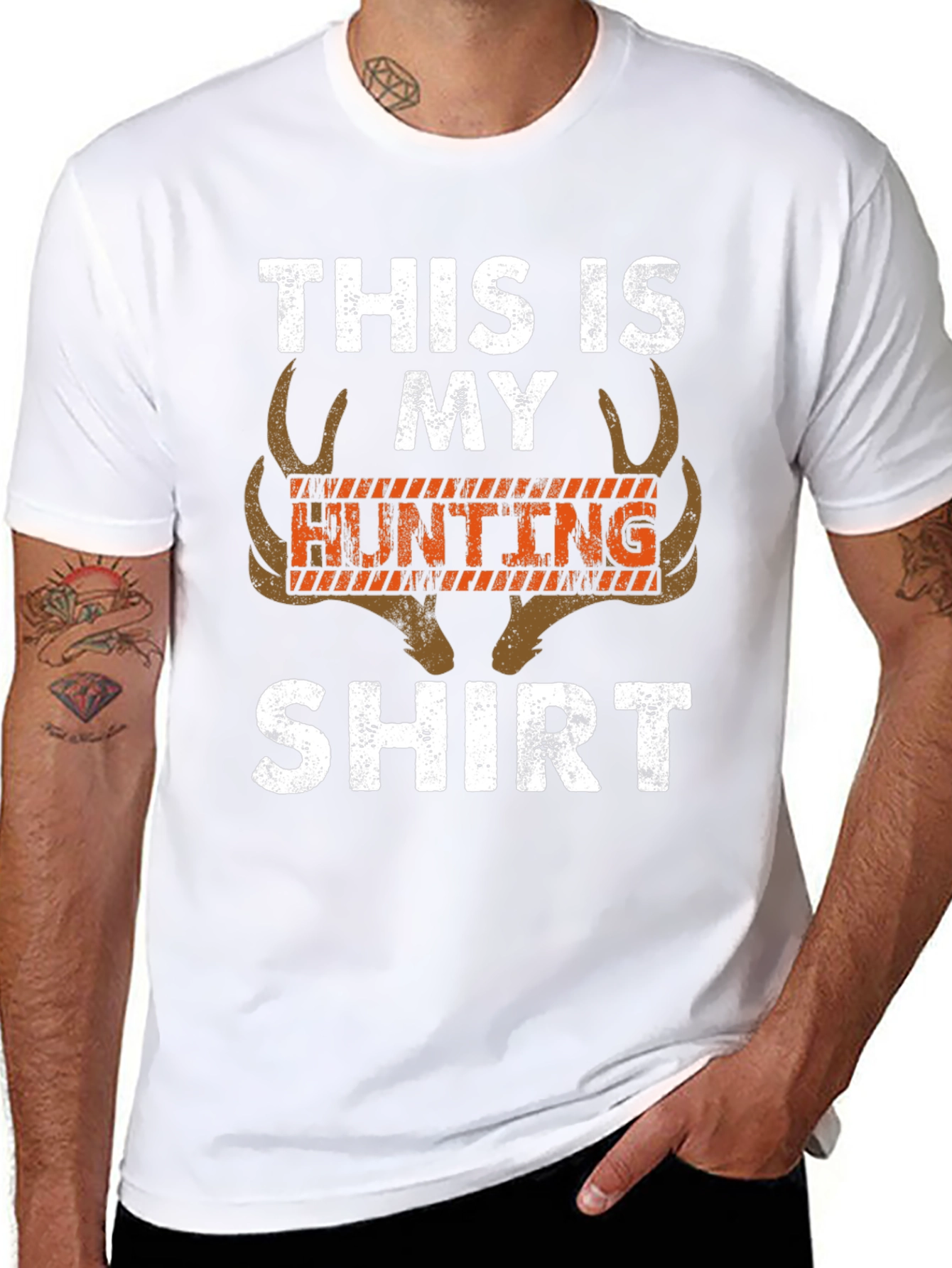 This Is My Hunting Shirt - Novelty Graphic Tee