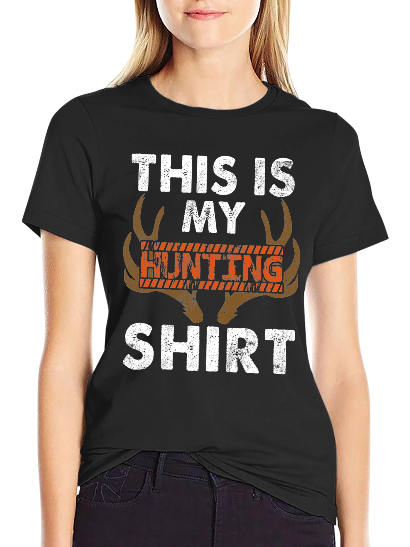 This Is My Hunting Shirt - Novelty Graphic Tee
