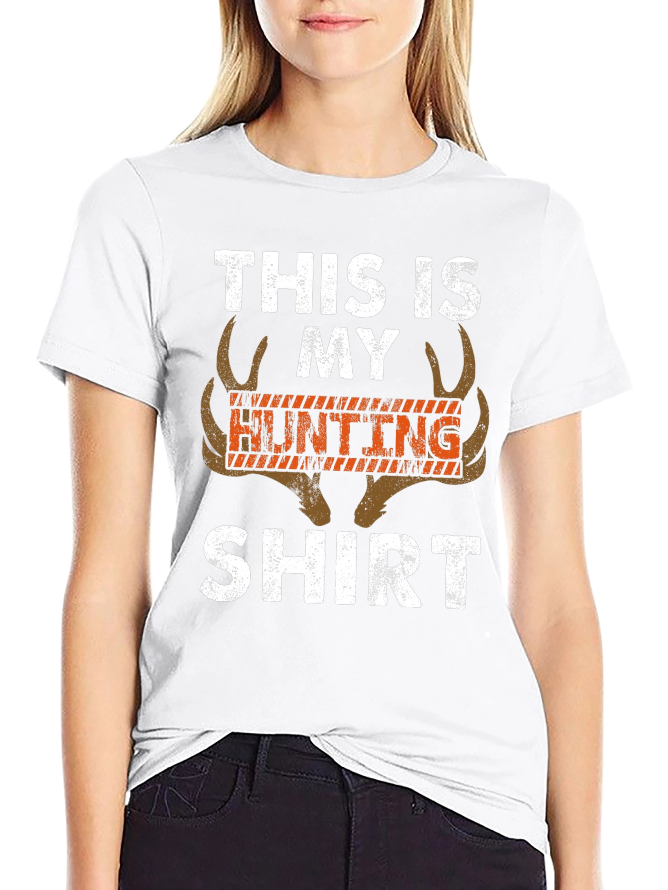 This Is My Hunting Shirt - Novelty Graphic Tee