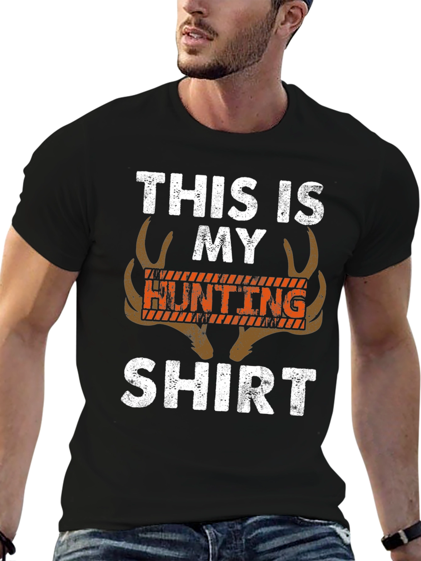 This Is My Hunting Shirt - Novelty Graphic Tee