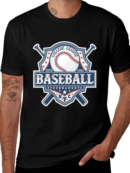 Baseball College League Tournament T-Shirt