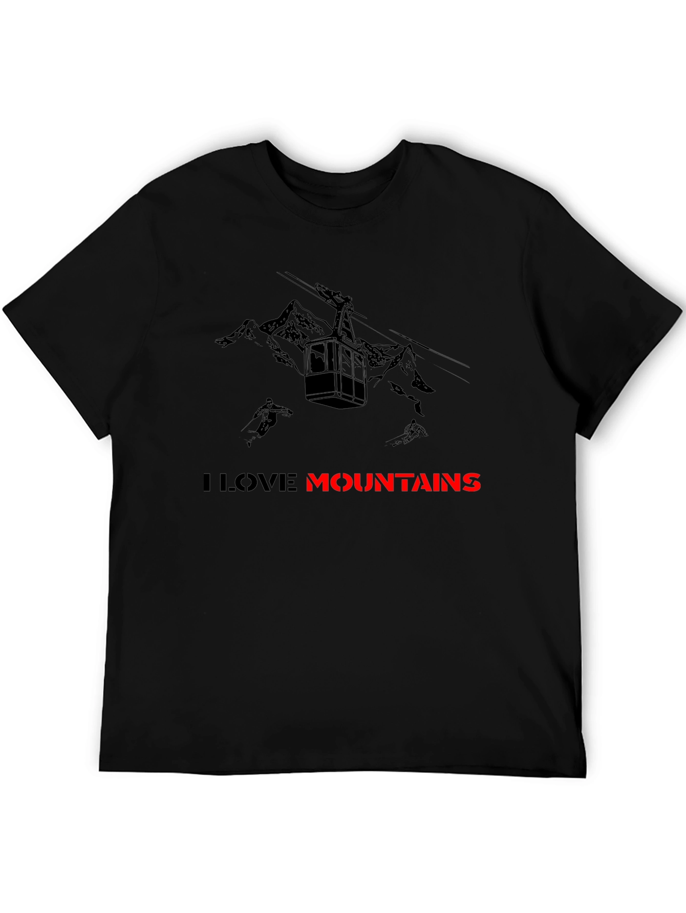 I Love Mountains Graphic Tee