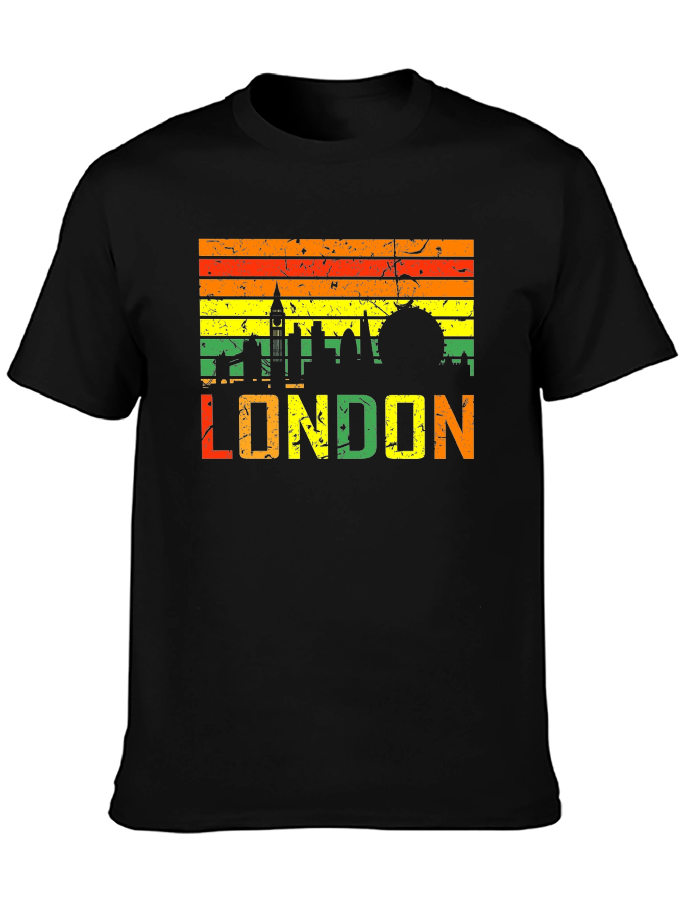 London Skyline Retro T-Shirt