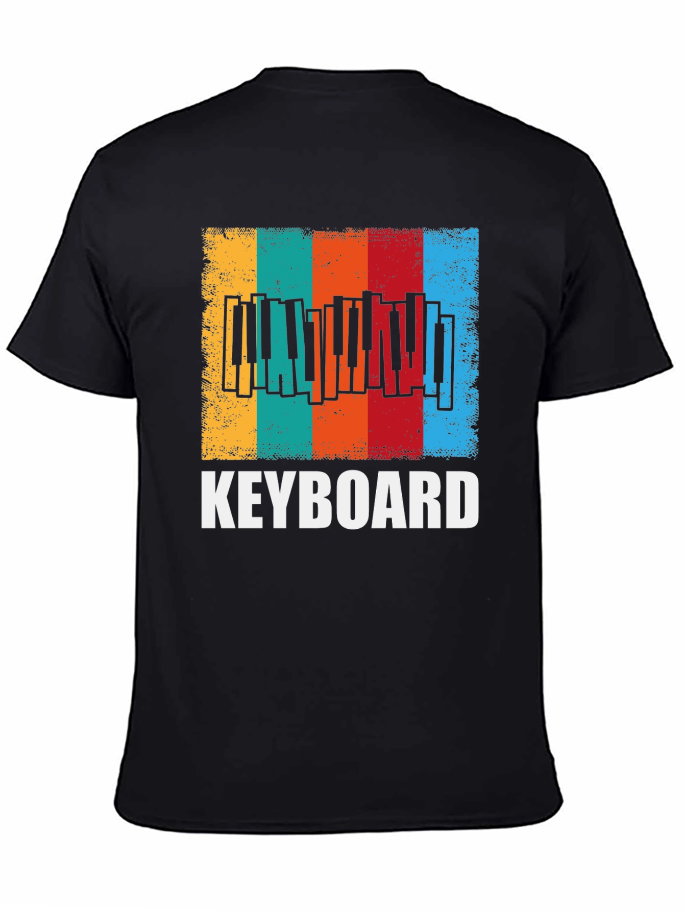Retro Keyboard T-Shirt - Musician Tee