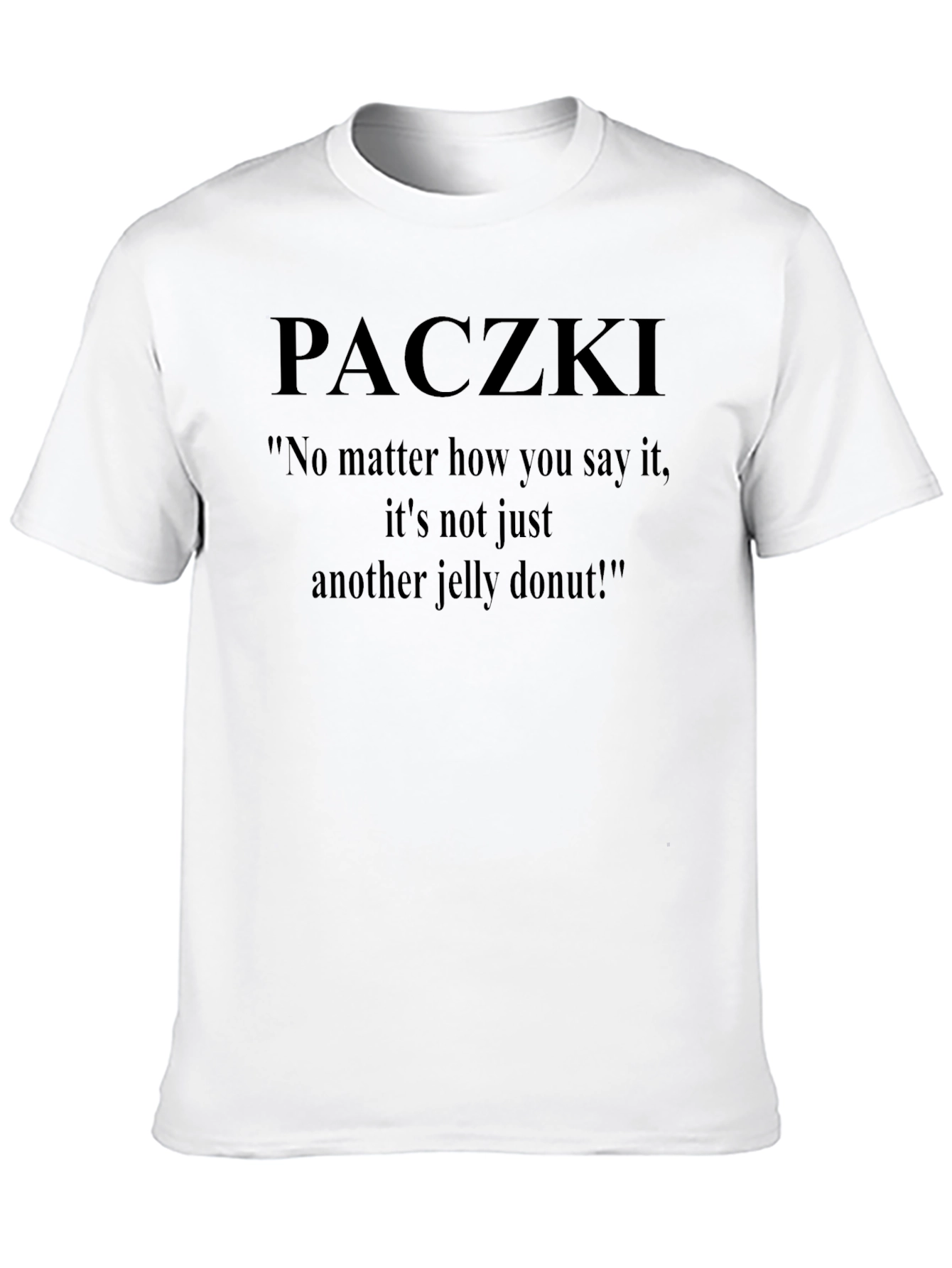 Paczki Jelly Donut Graphic T-Shirt