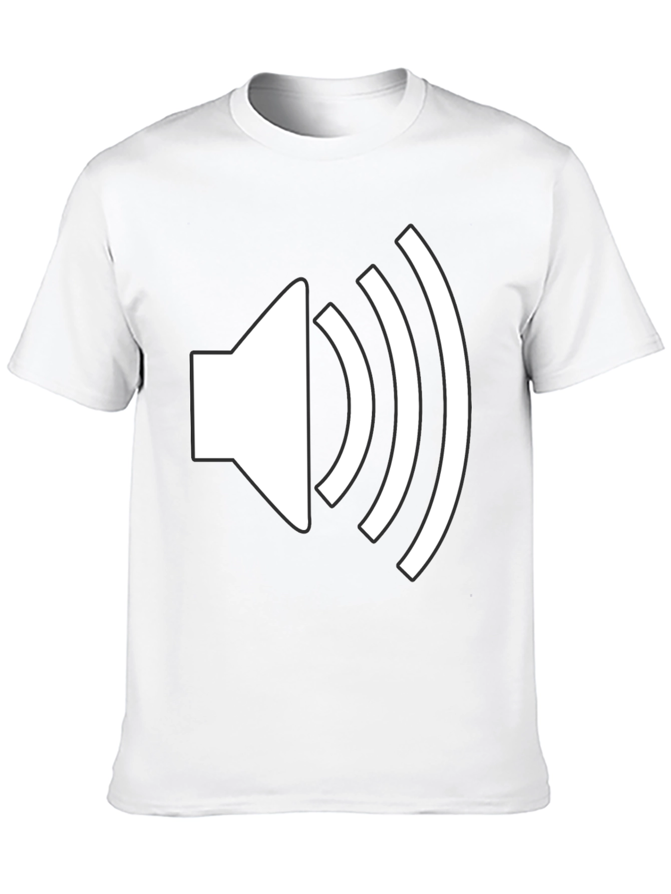 Sound Wave T-Shirt - Black Graphic Tee