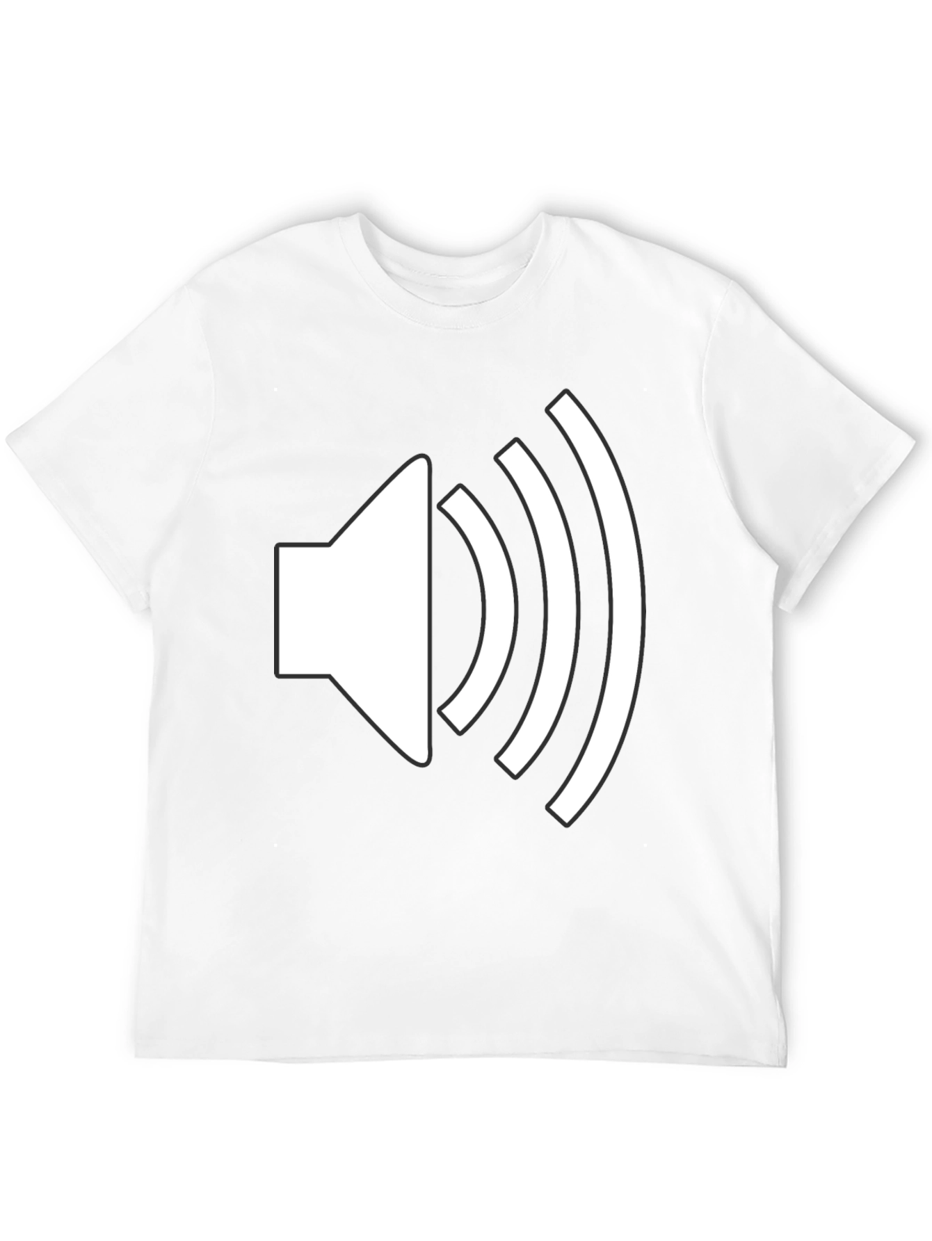 Sound Wave T-Shirt - Black Graphic Tee