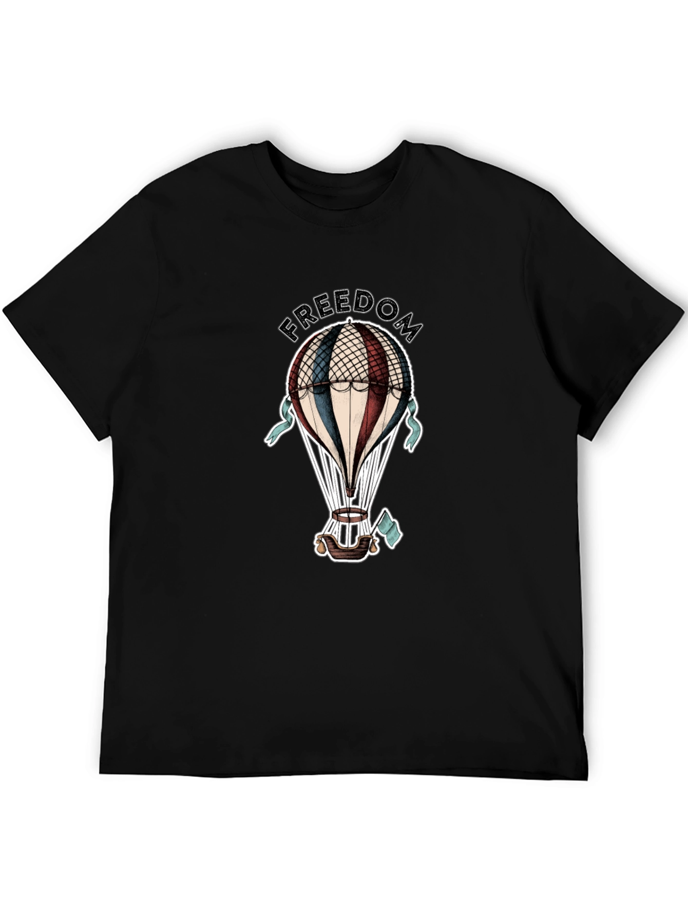Freedom Hot Air Balloon Graphic Tee