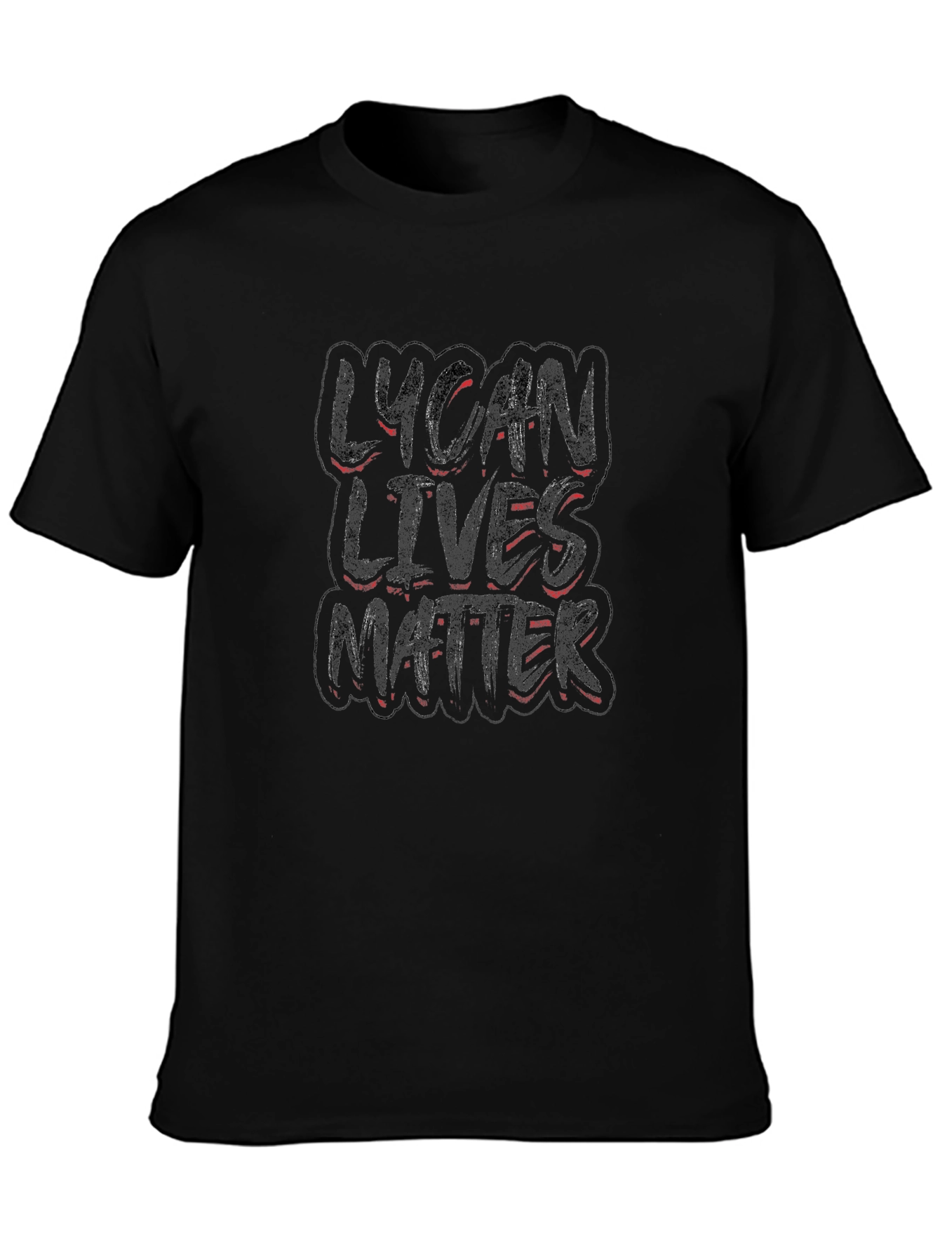 Lycan Lives Matter Black Graphic Tee