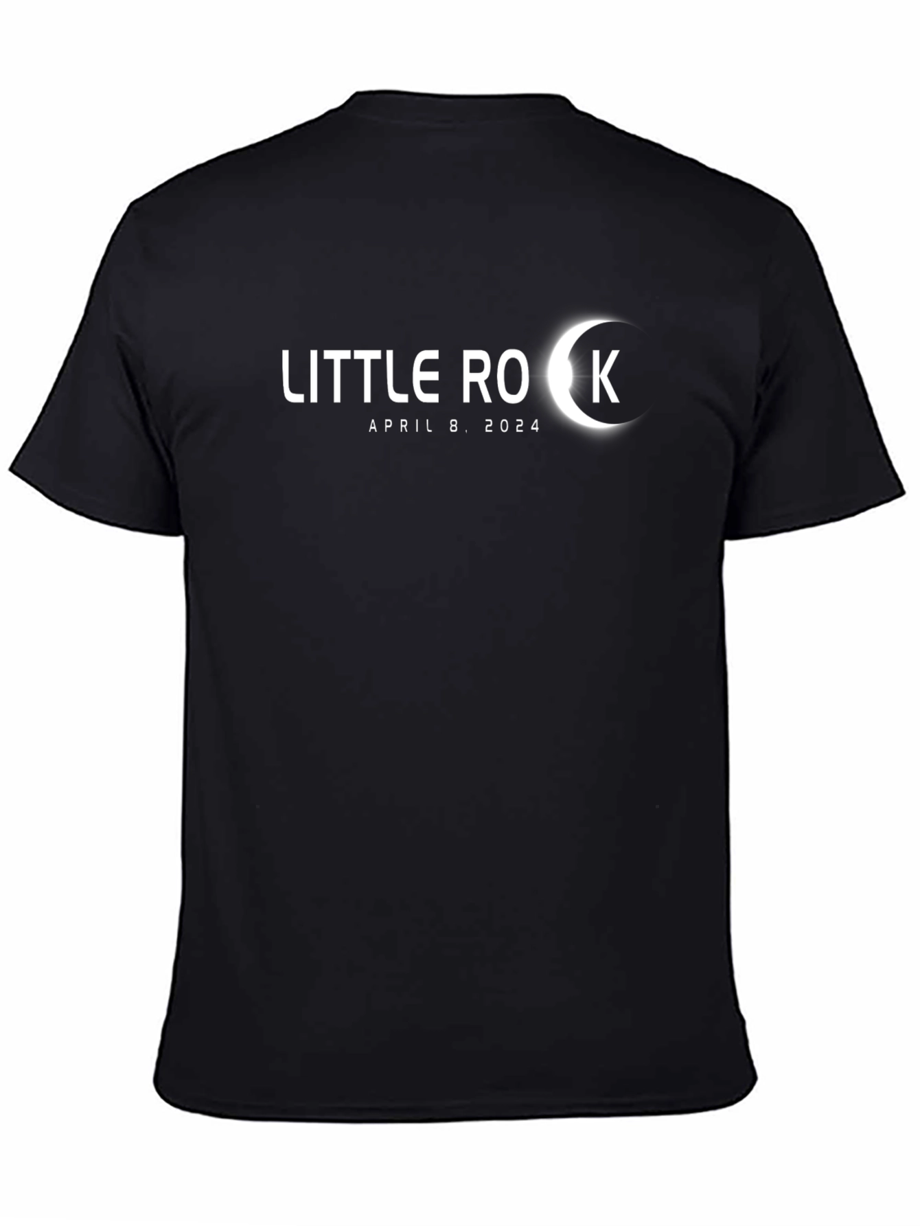 Little Rock Solar Eclipse April 8 2024 T-Shirt