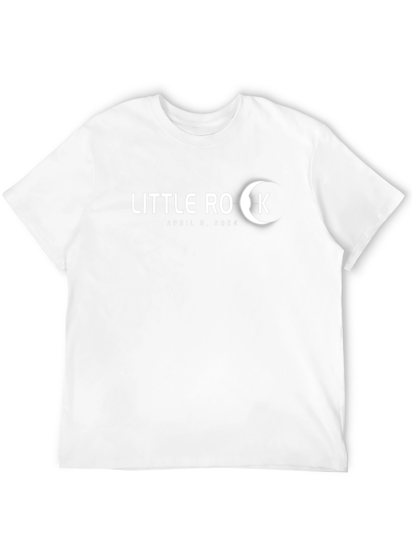 Little Rock Solar Eclipse April 8 2024 T-Shirt