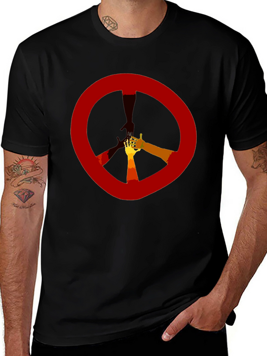 Peace Sign Hand Graphic Tee