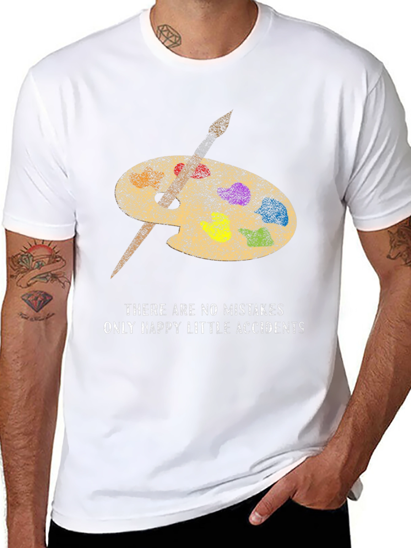 Painters Palette T-Shirt - Happy Accidents