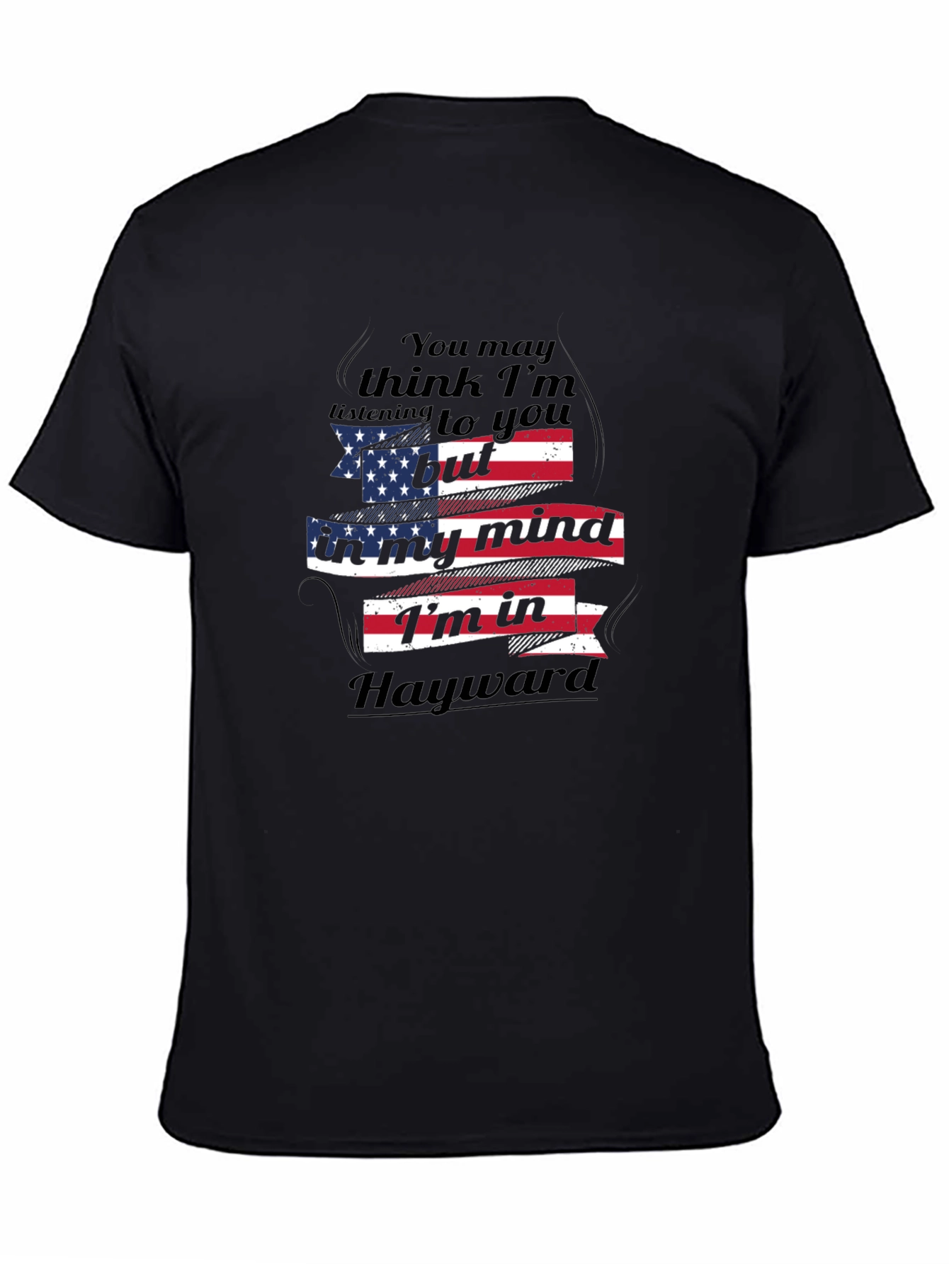 Hayward Mind T-Shirt Patriotic USA Flag