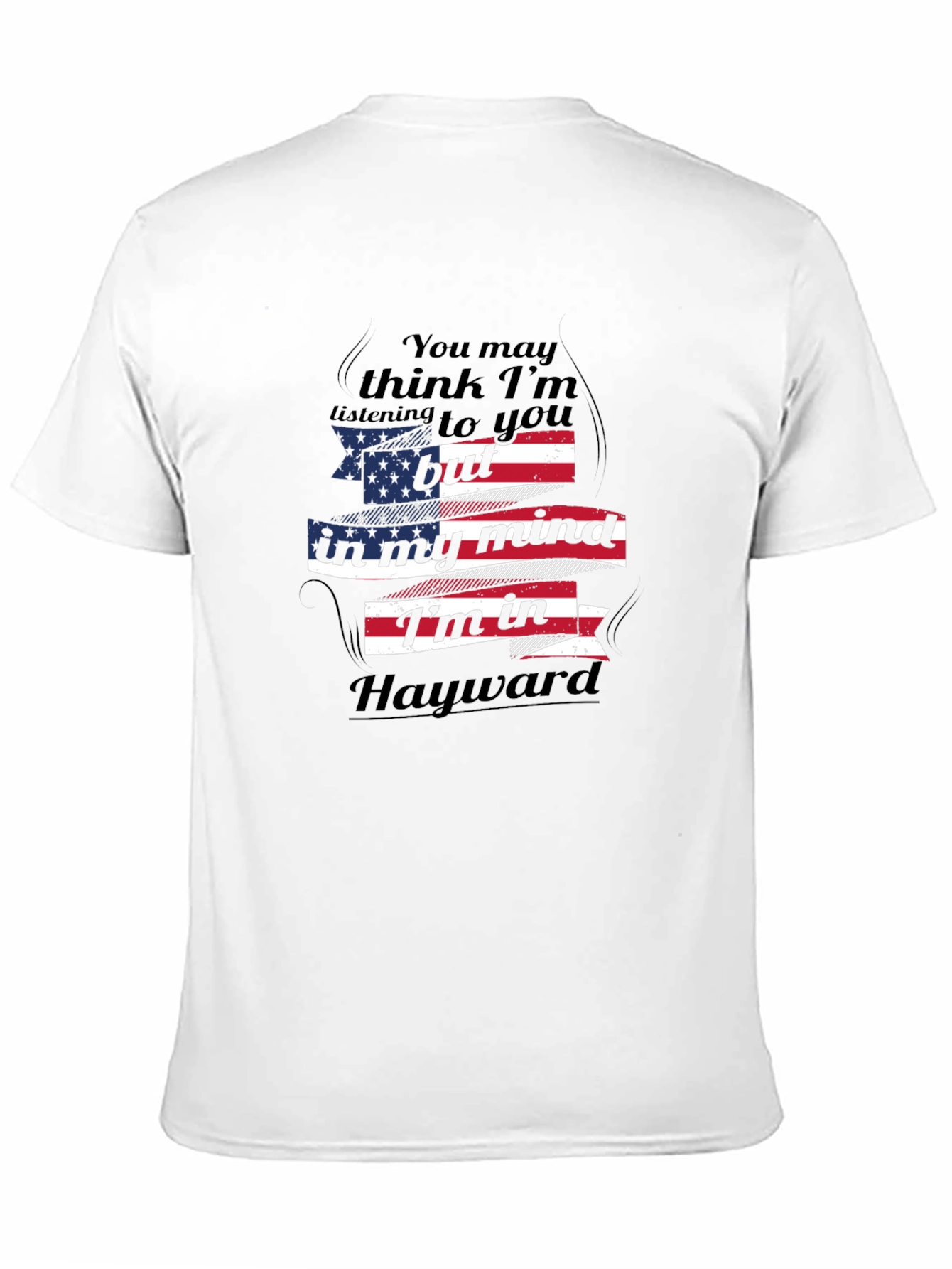 Hayward Mind T-Shirt Patriotic USA Flag