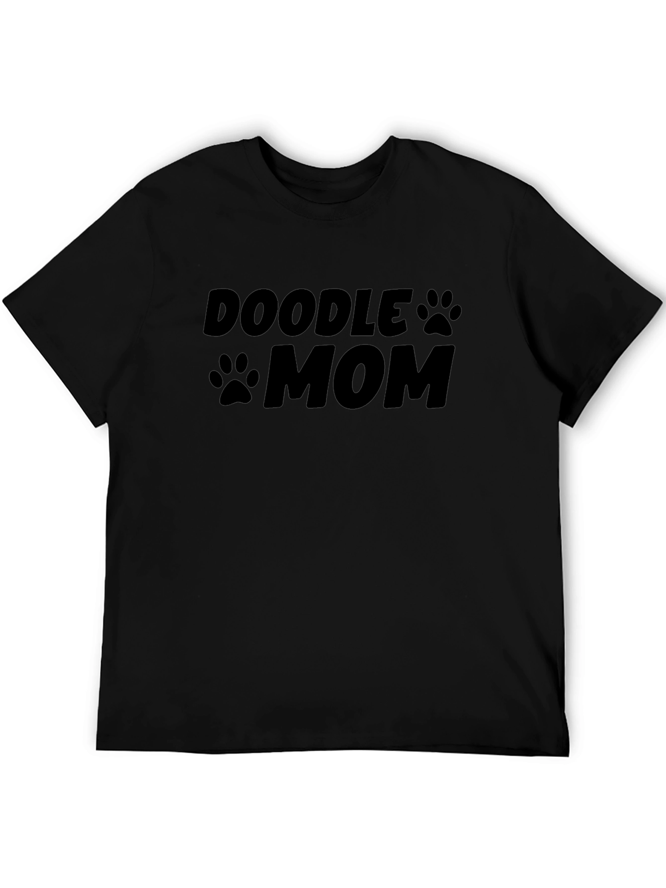 Doodle Mom Black T-Shirt - Dog Lover Tee
