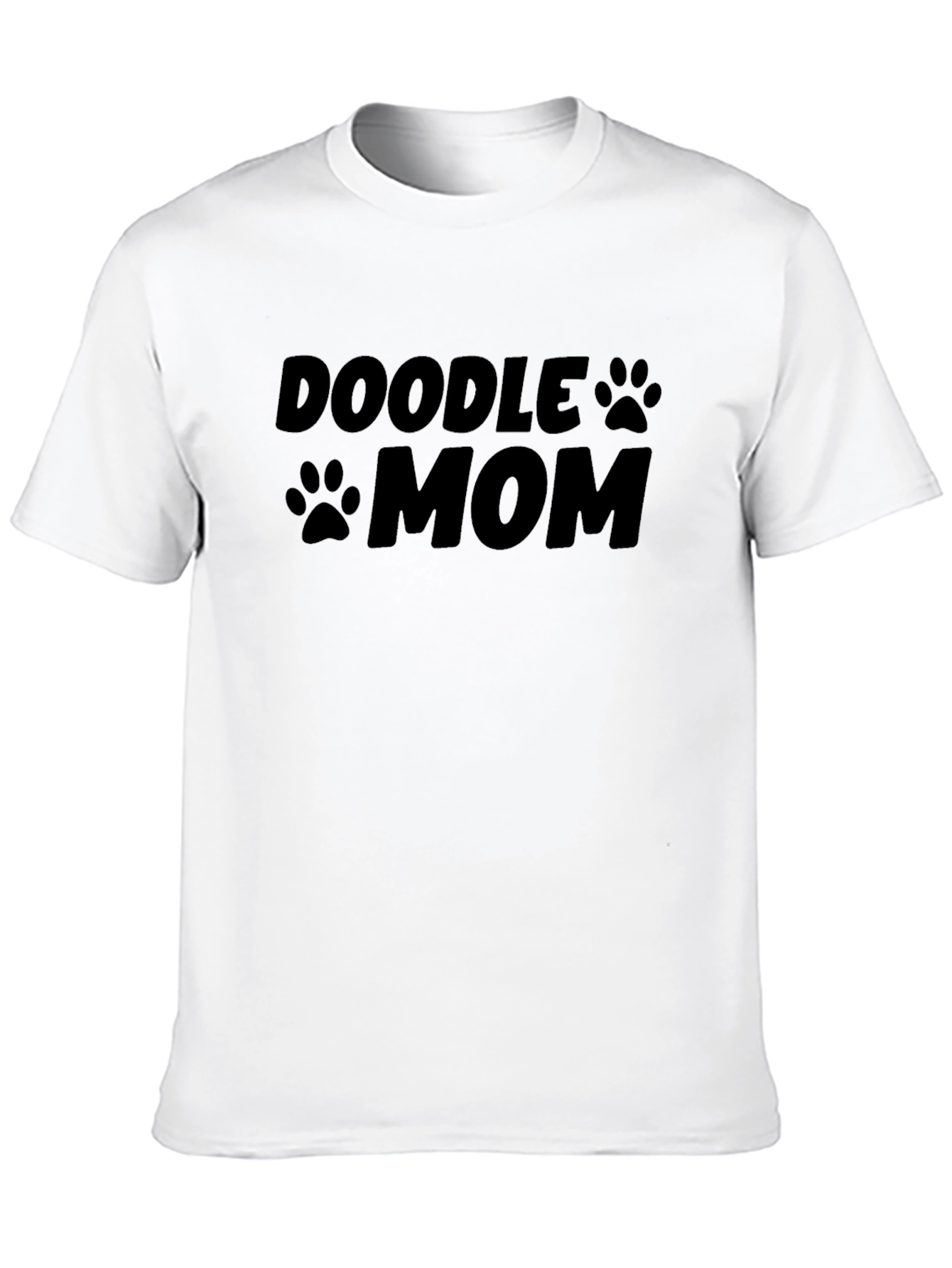 Doodle Mom Black T-Shirt - Dog Lover Tee