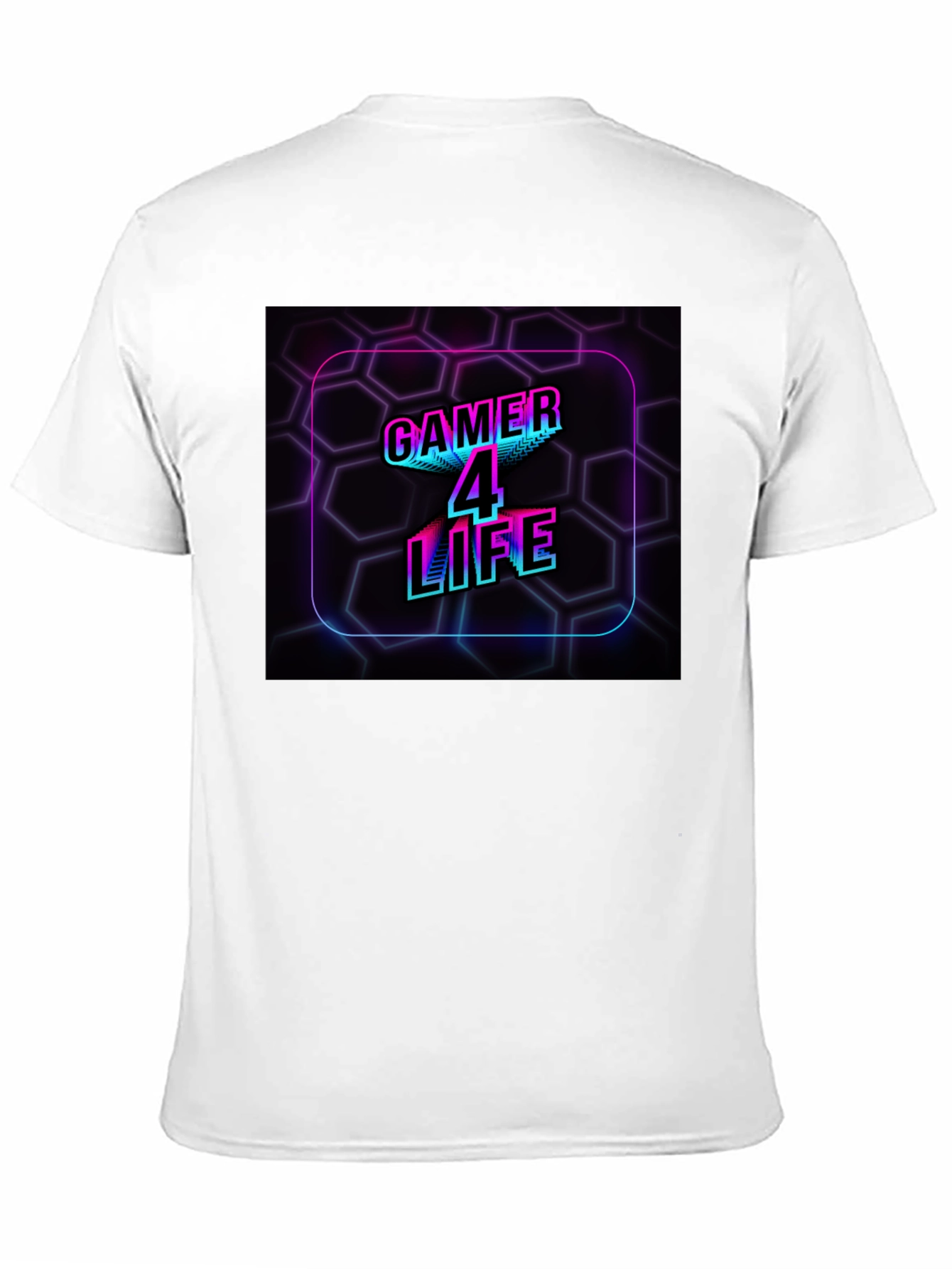 Gamer 4 Life Graphic T-Shirt - Black